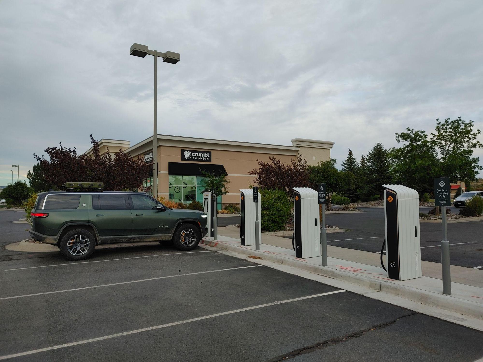 River Landing Crumbl Cookies (1) Montrose, CO EV Station