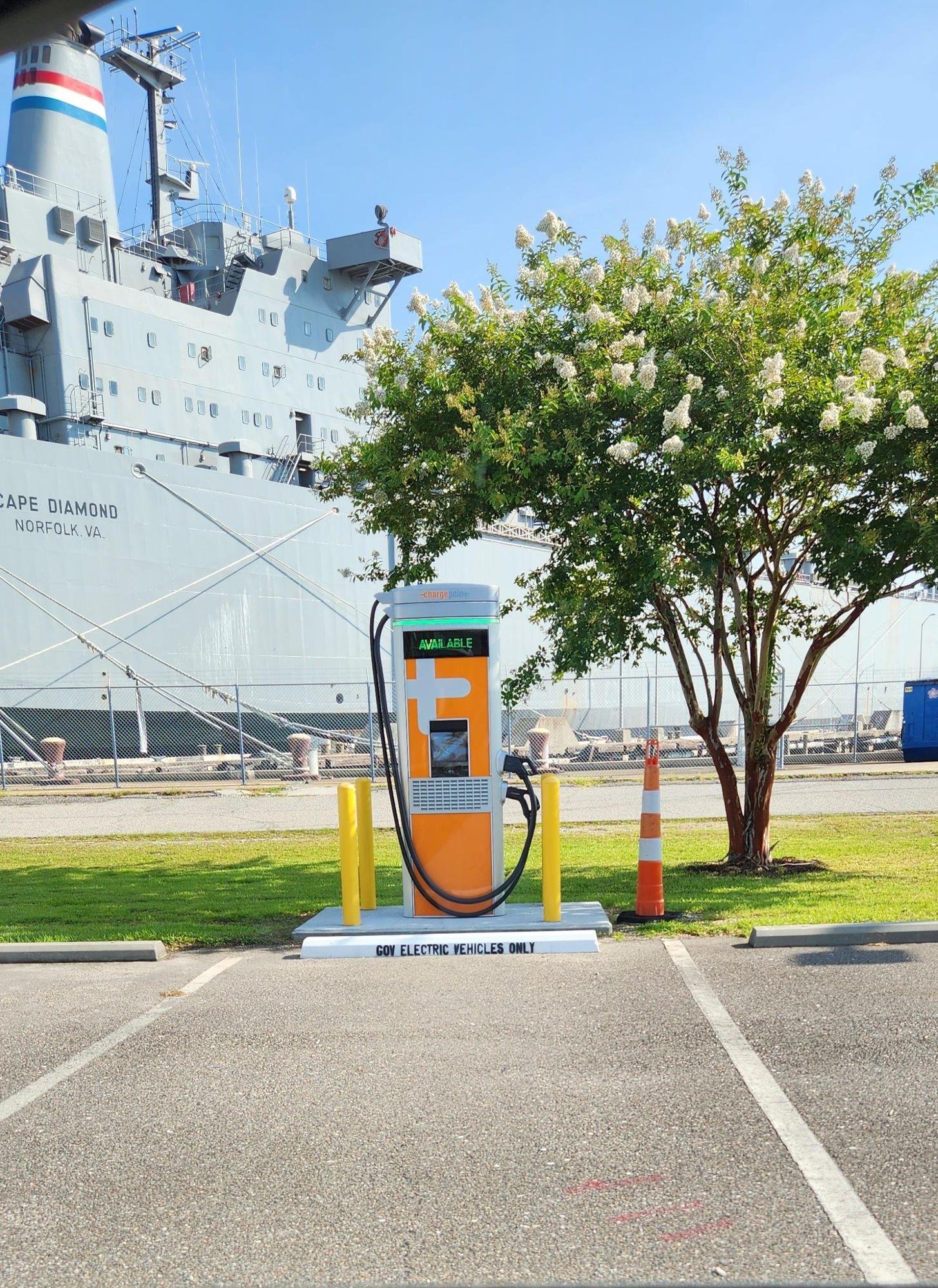 Federal Law Enforcement Training Center North Charleston, SC EV Station