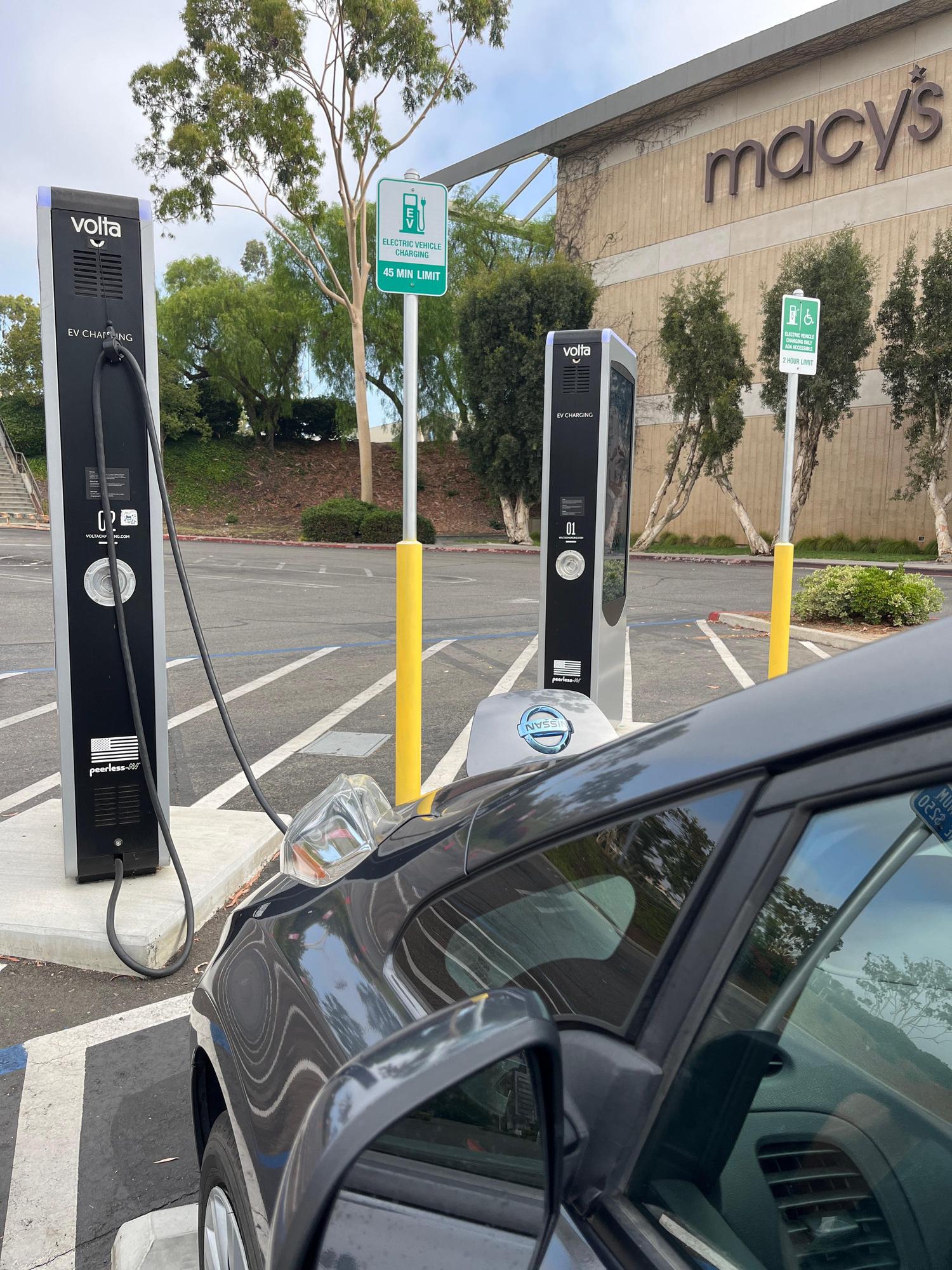 Westfield North County Macy's Escondido, CA EV Station