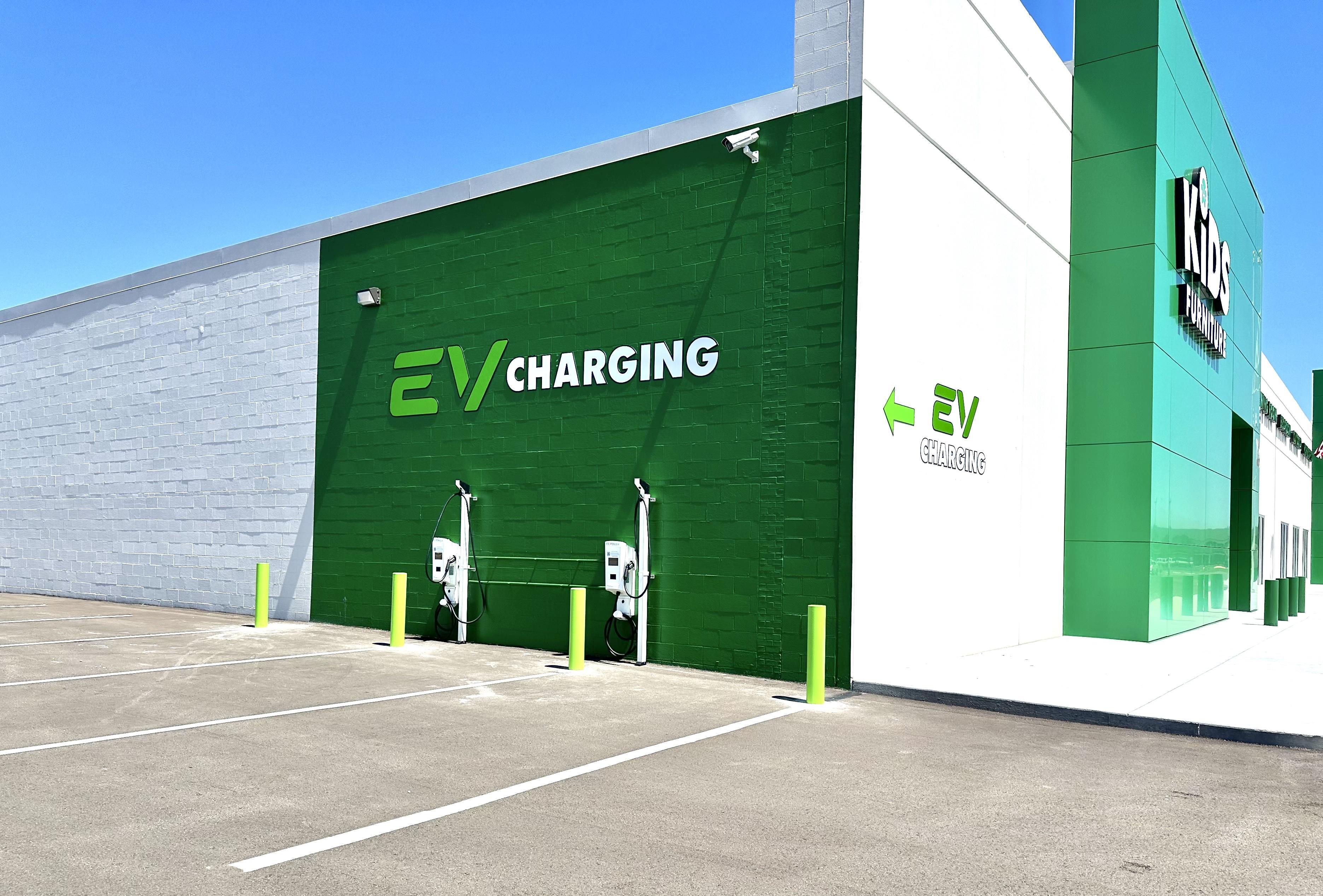 Wichita Furniture & Mattress Wichita, KS EV Station