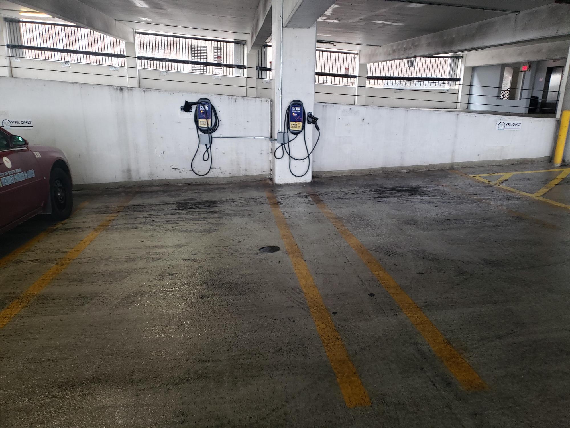 Wayne Street Parking Garage South Bend, IN EV Station