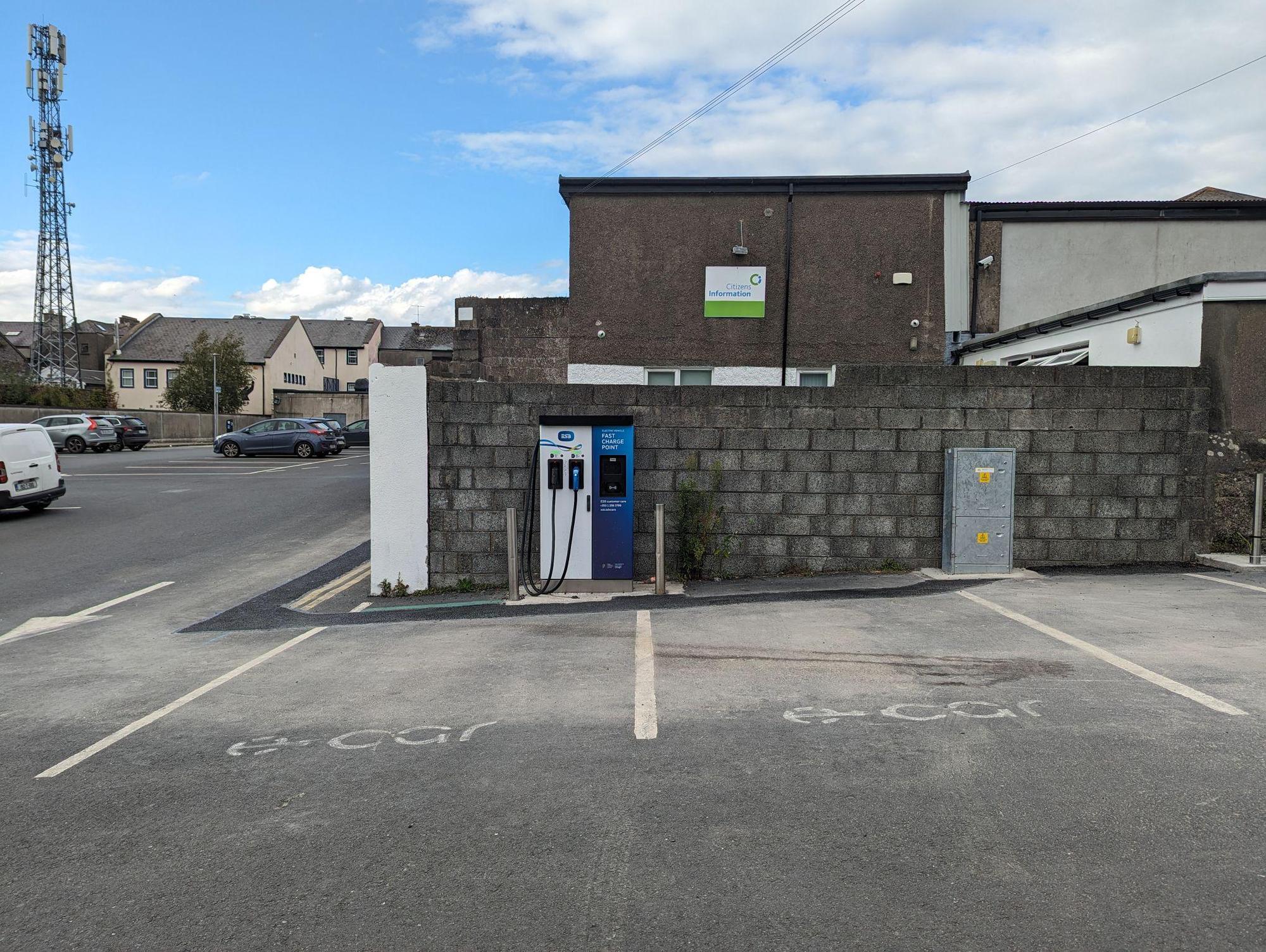 St Augustines Car Park (ESB) Dungarvan, WD EV Station