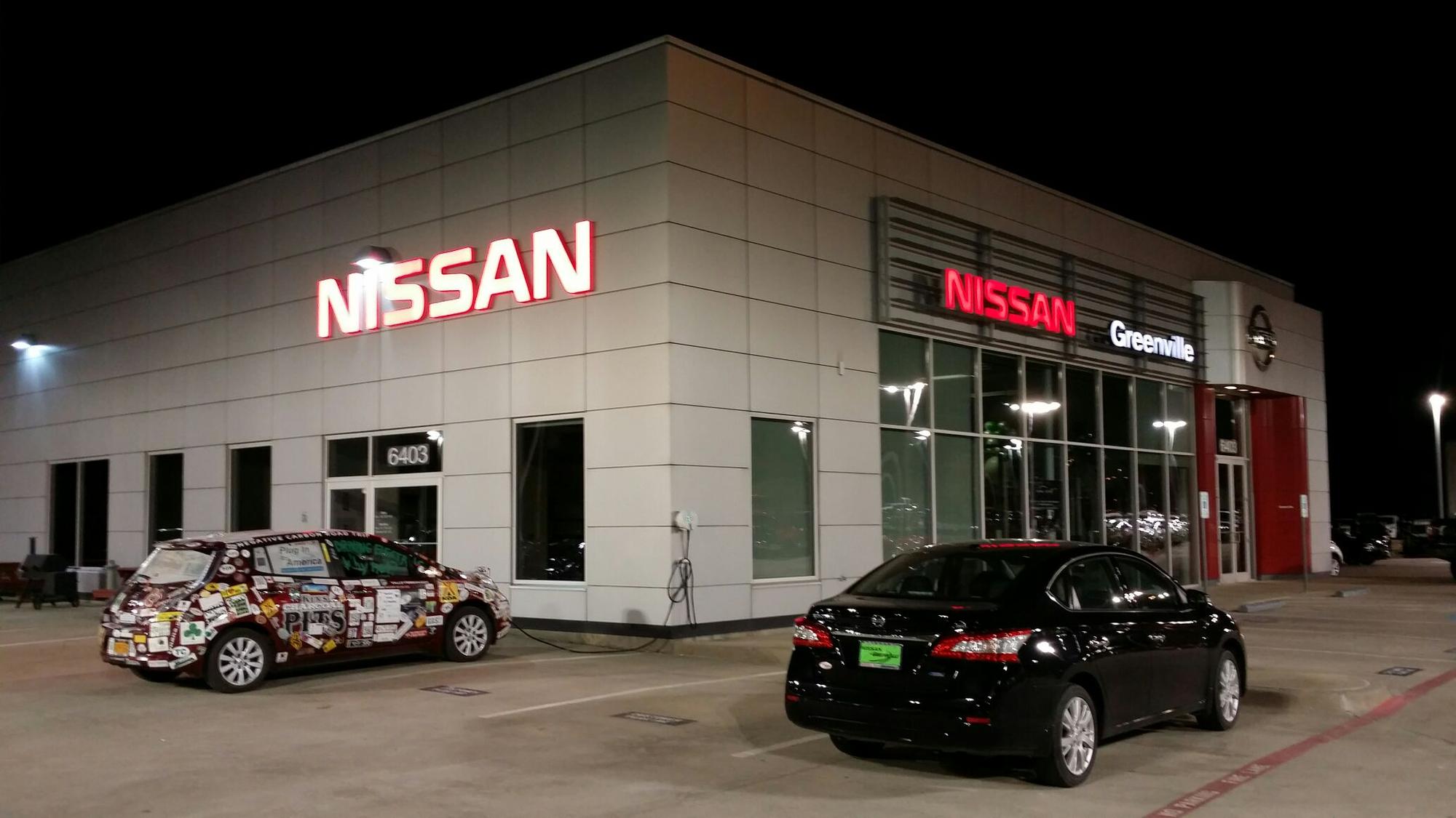 Nissan of Greenville Greenville, TX EV Station