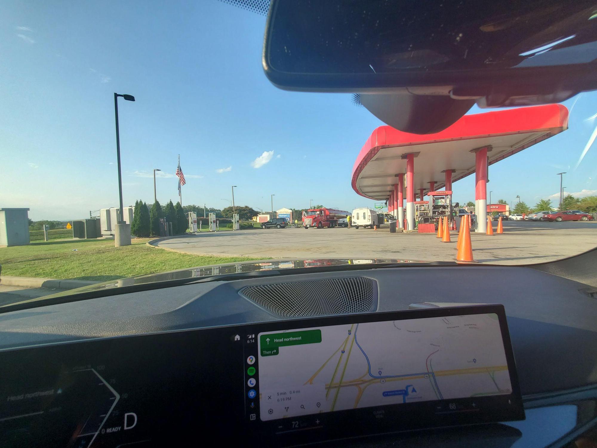 Sheetz Zion Crossroads, VA EV Station