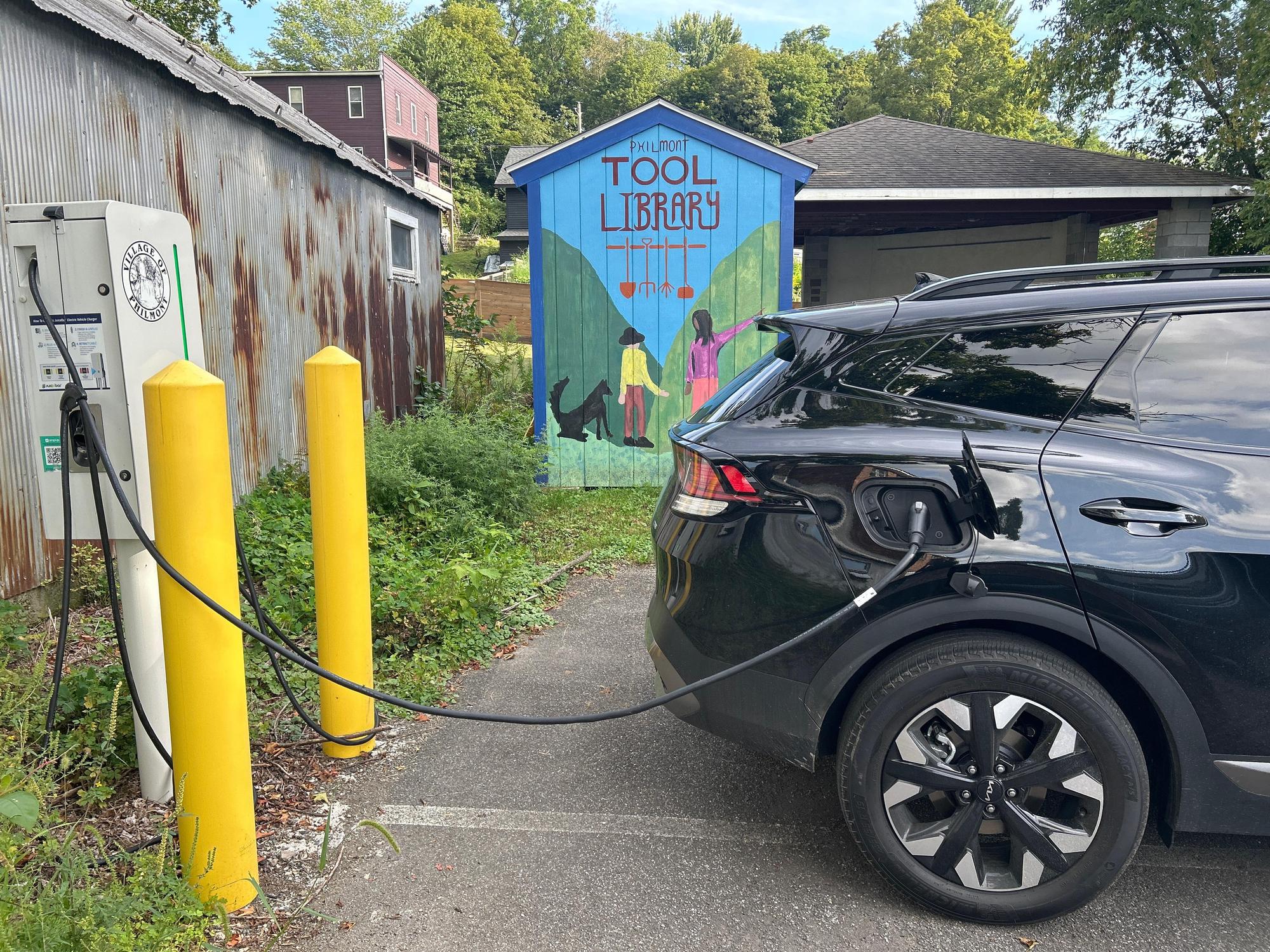 Philmont Village Library Philmont, NY EV Station