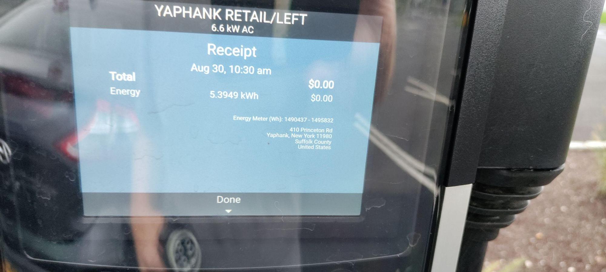 Yaphank Retail Yaphank, NY EV Station