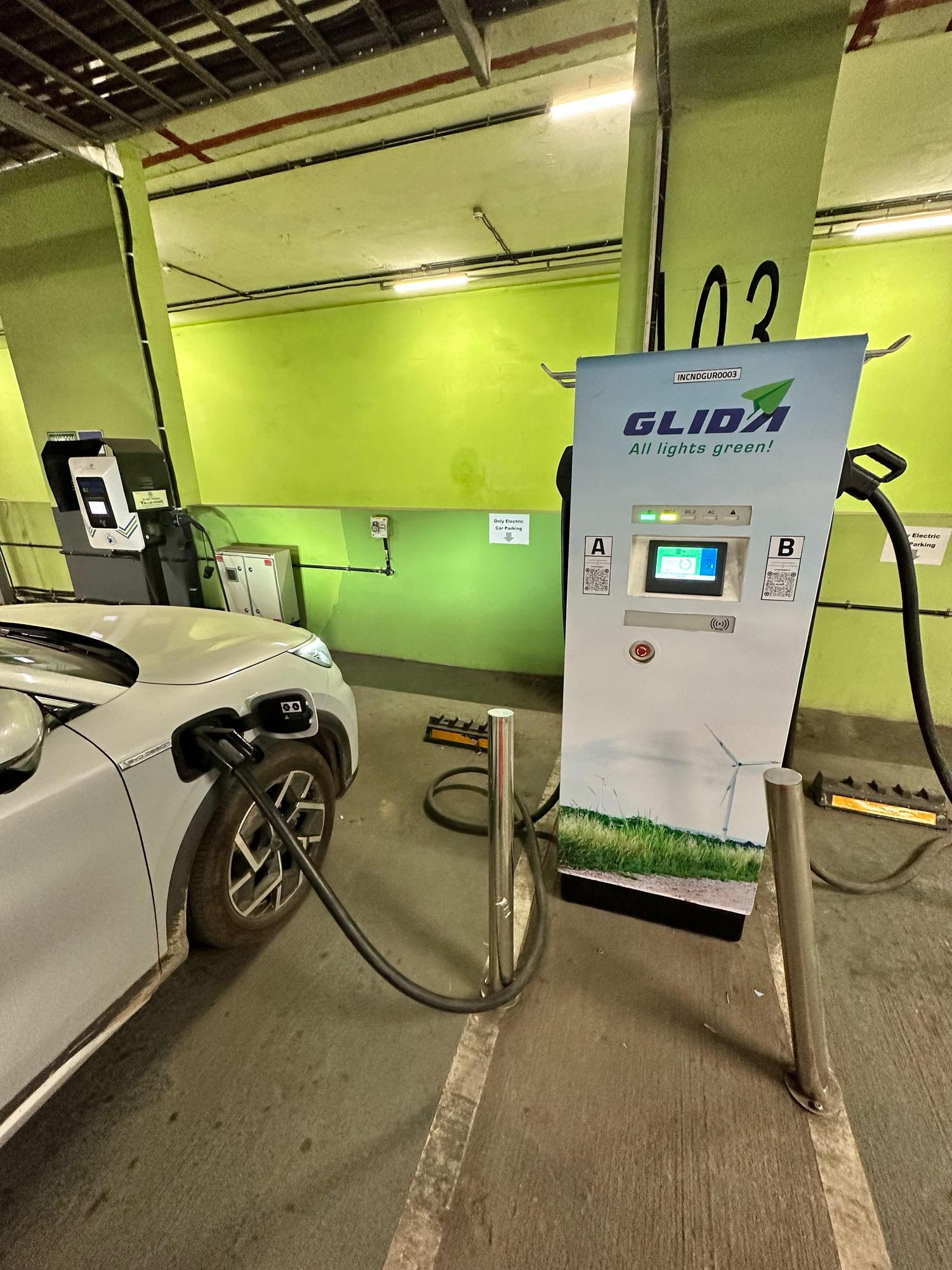 Fortum Charge & Drive India Charging station Gurugram, HR EV Station