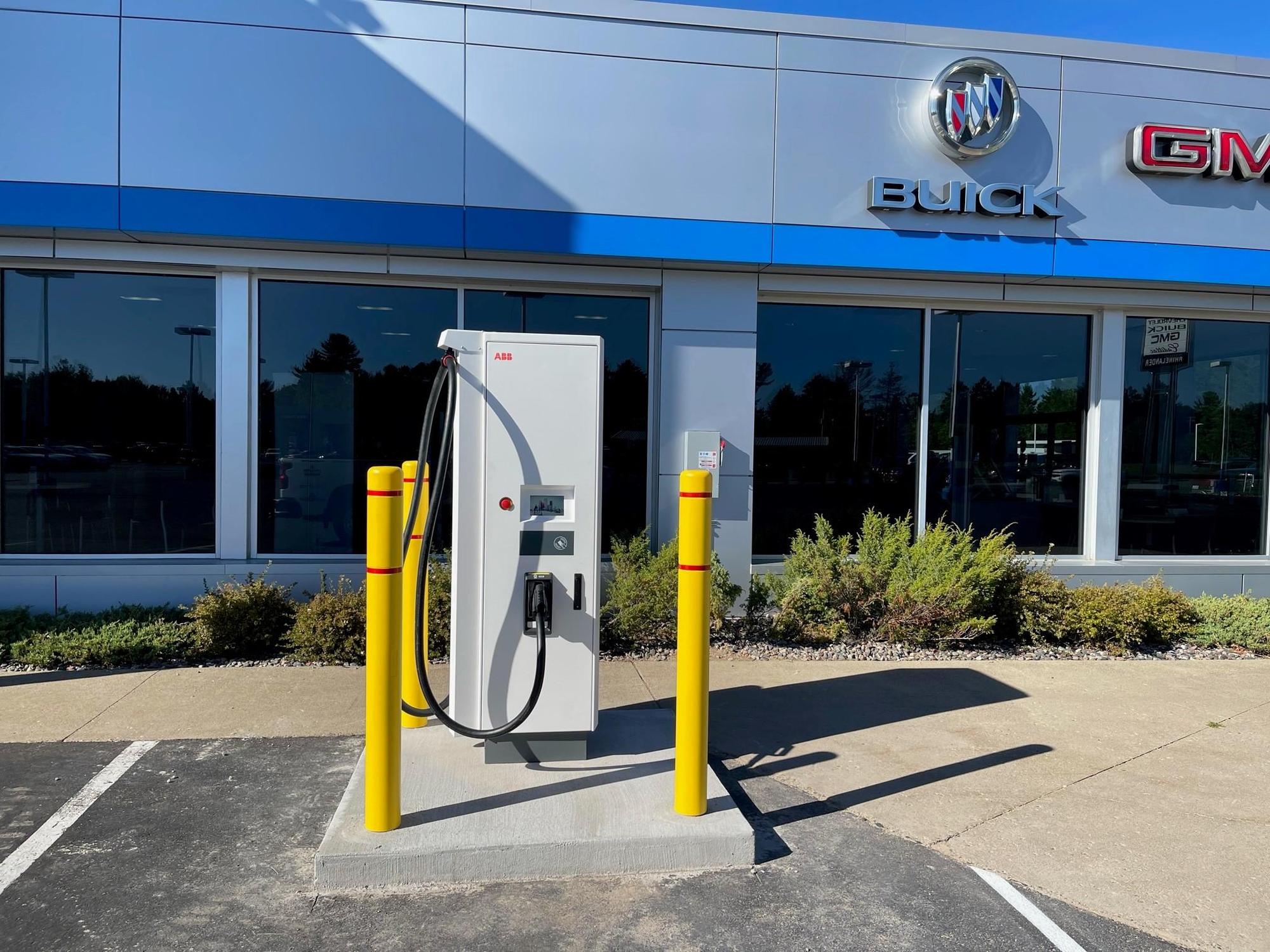 Rhinelander Chevrolet Buick GMC Cadillac Rhinelander, WI EV Station