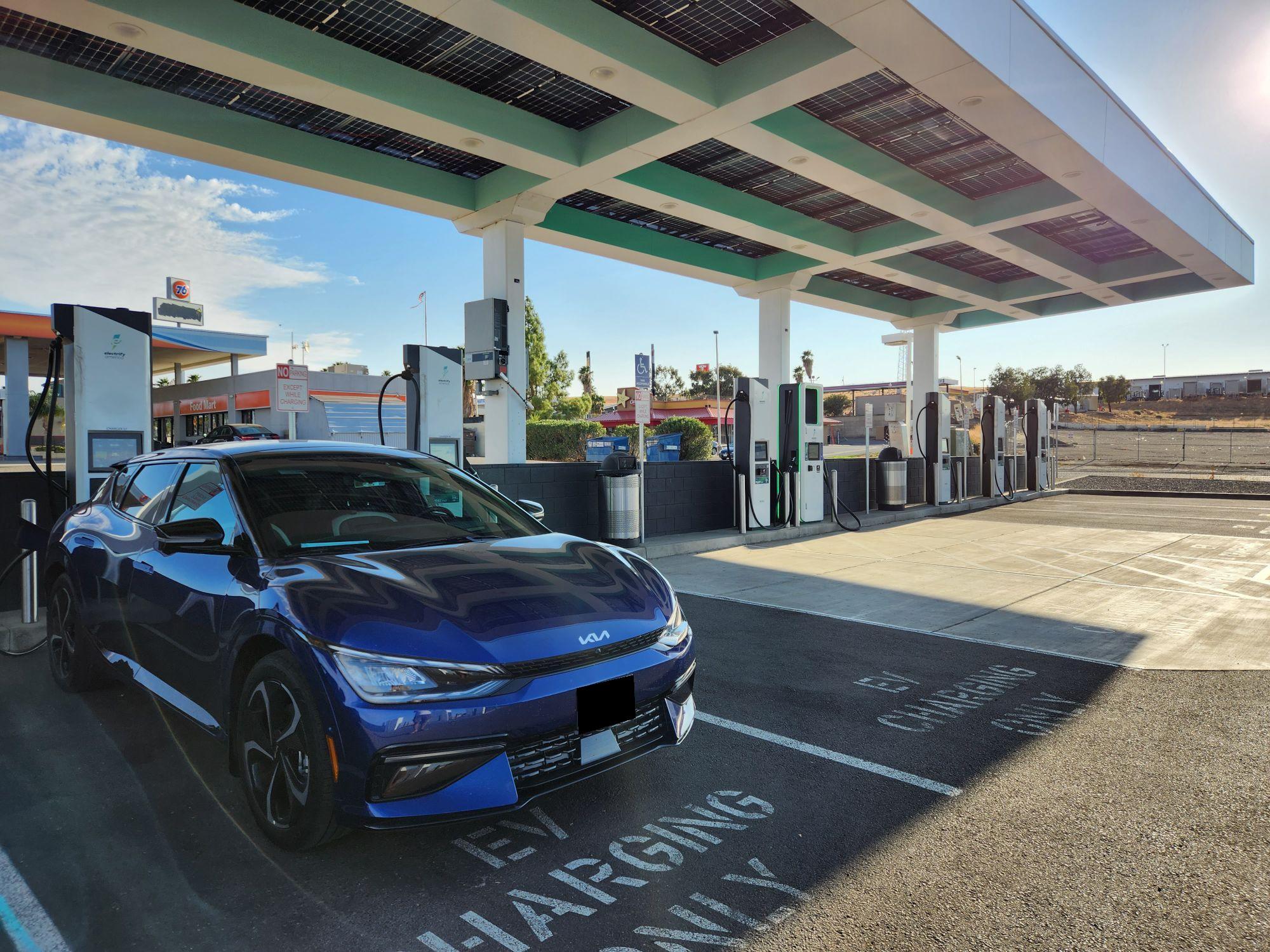 Chalios Mexican Restaurant Kettleman City, CA EV Station