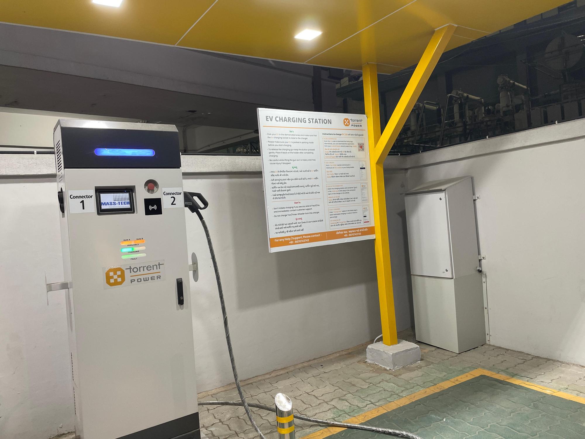 Torrent Power EV Charging Station Surat, GJ EV Station