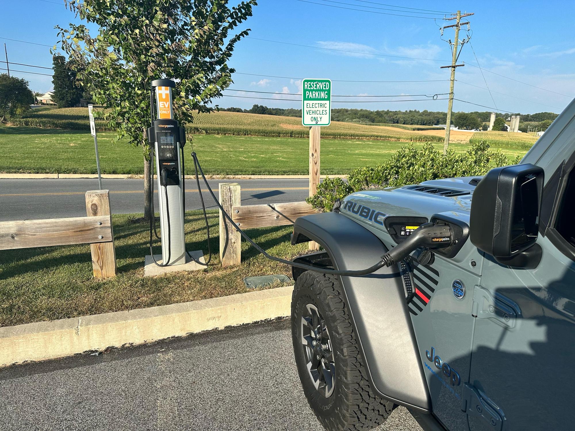 Landhope Farms Oxford, PA EV Station