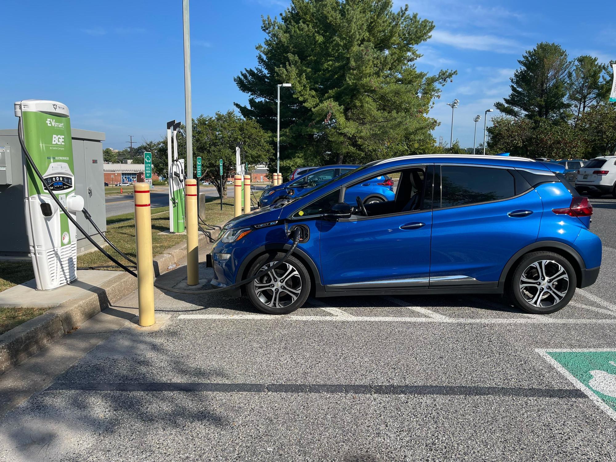 Cockeysville Branch Library Cockeysville, MD EV Station