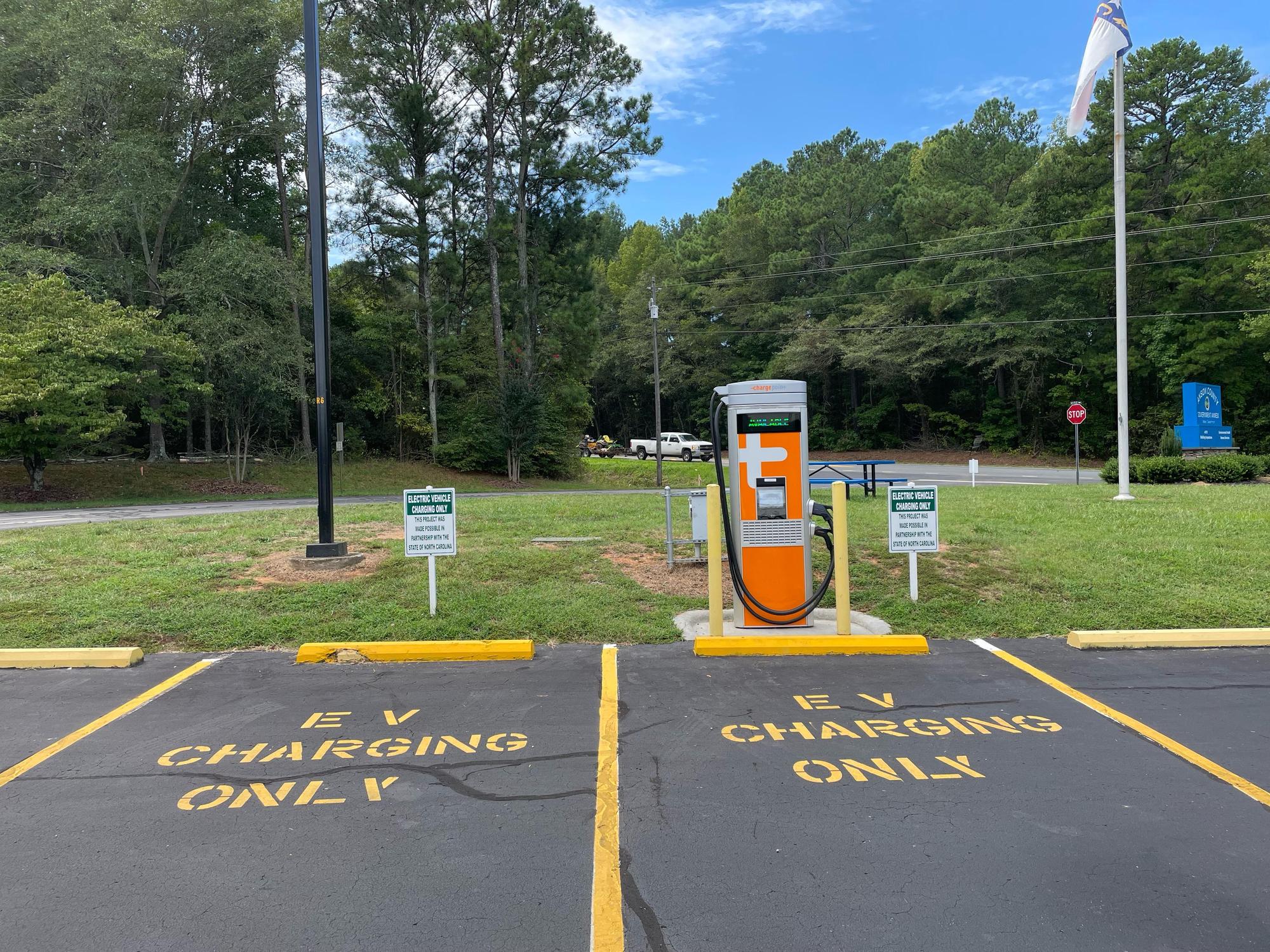 Anson County Government Annex Wadesboro, NC EV Station