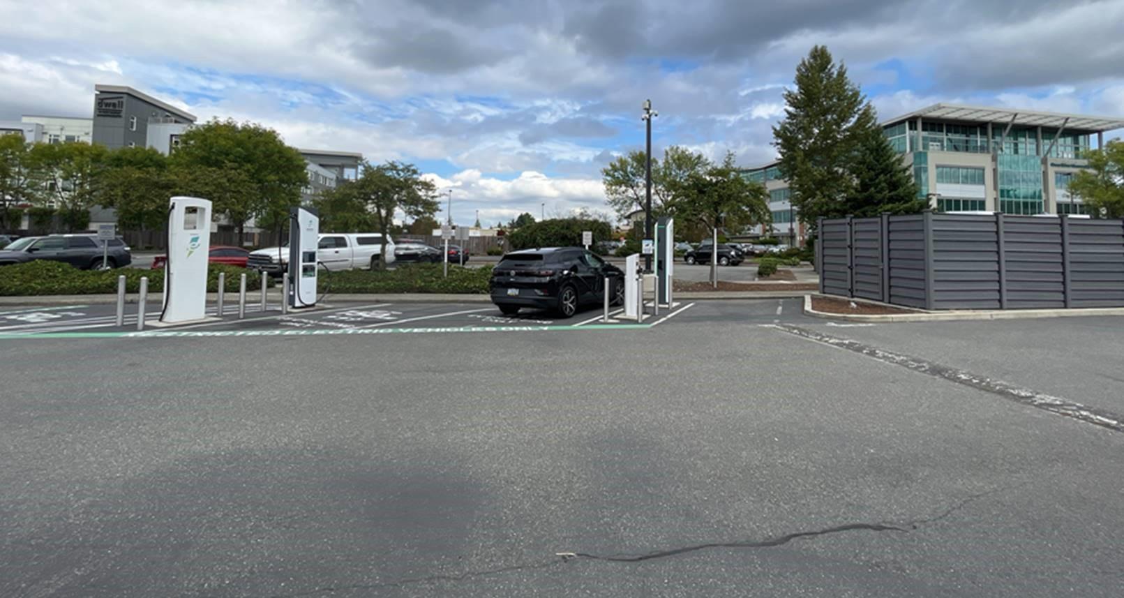 Bank of America Kent, WA EV Station