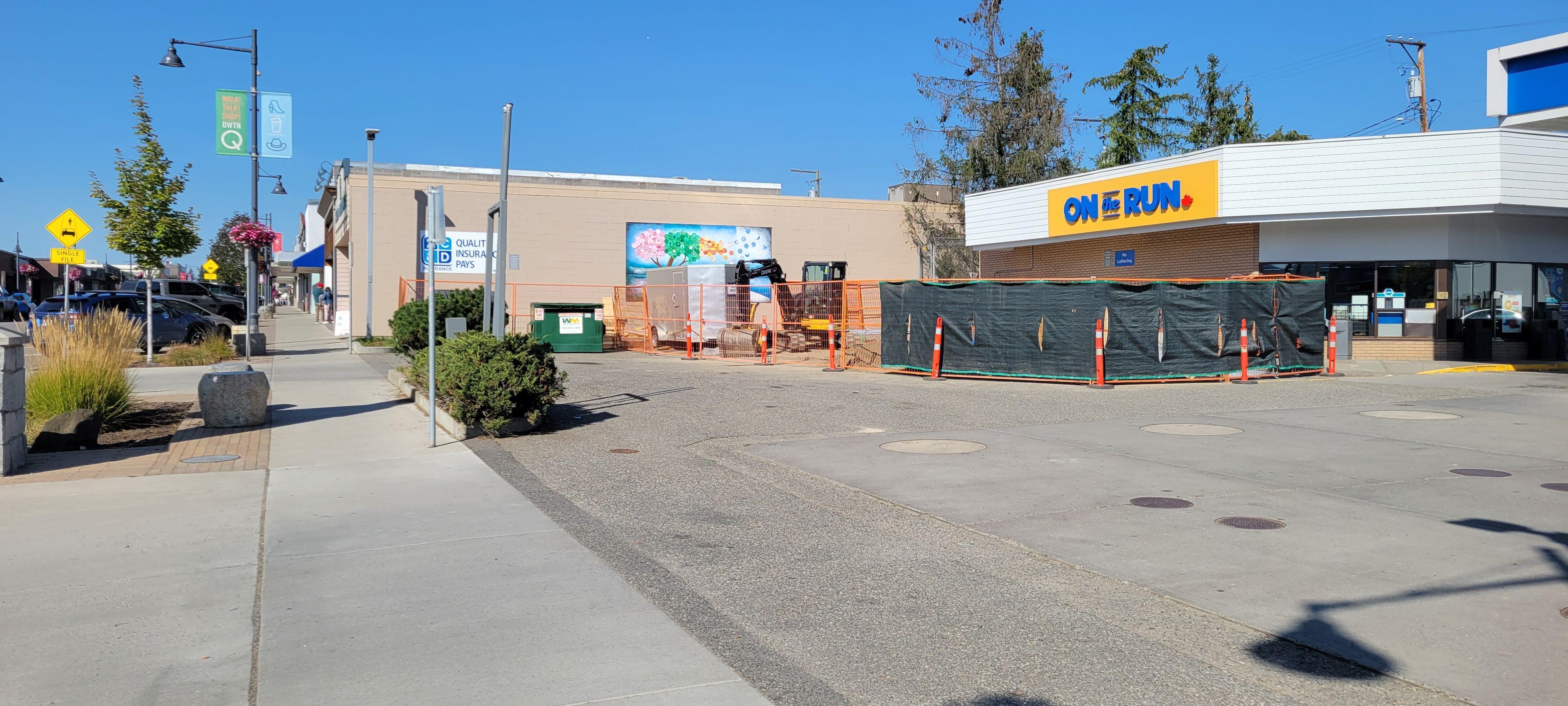 On the Run Convenience Store Quesnel, BC EV Station