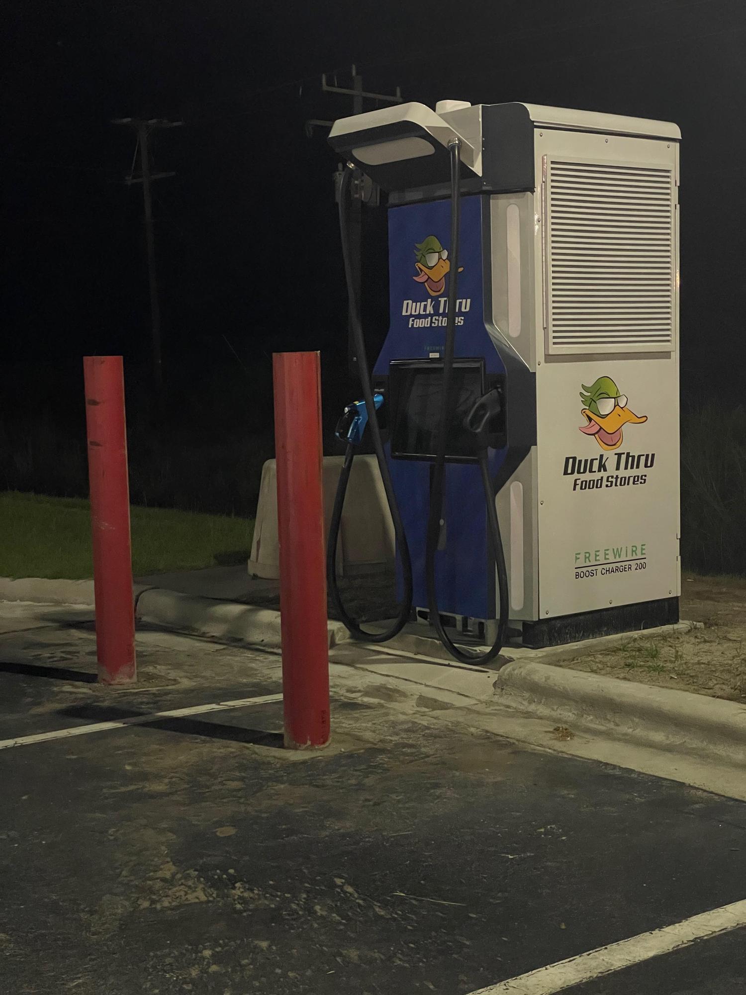 Duck Thru Columbia, NC EV Station