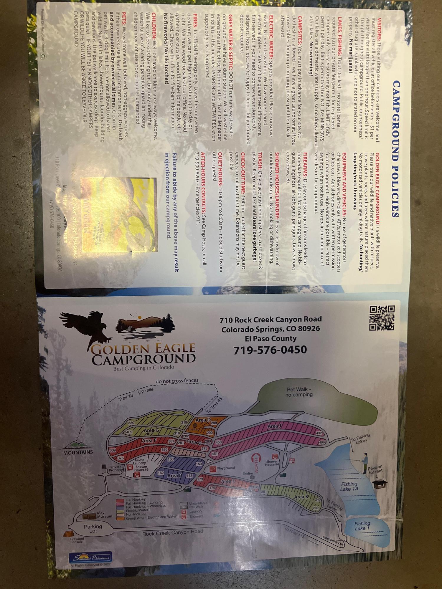 Golden Eagle Campground | Colorado Springs, CO | EV Station