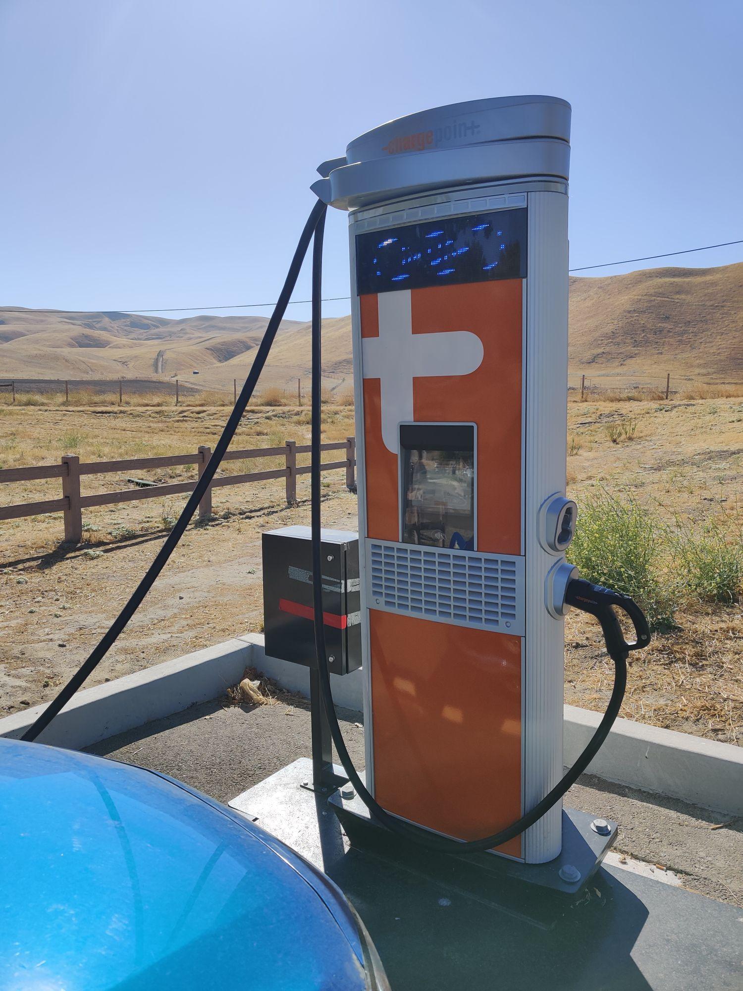 Caltrans Shandon Safety Roadside Rest Area Shandon, CA EV Station