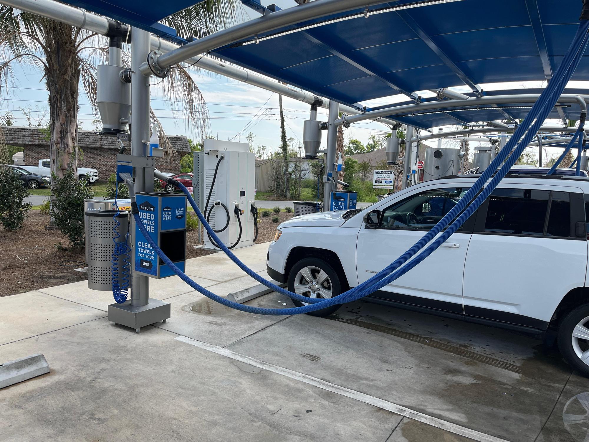 Blue Sky Express Car Wash Panama City, FL EV Station