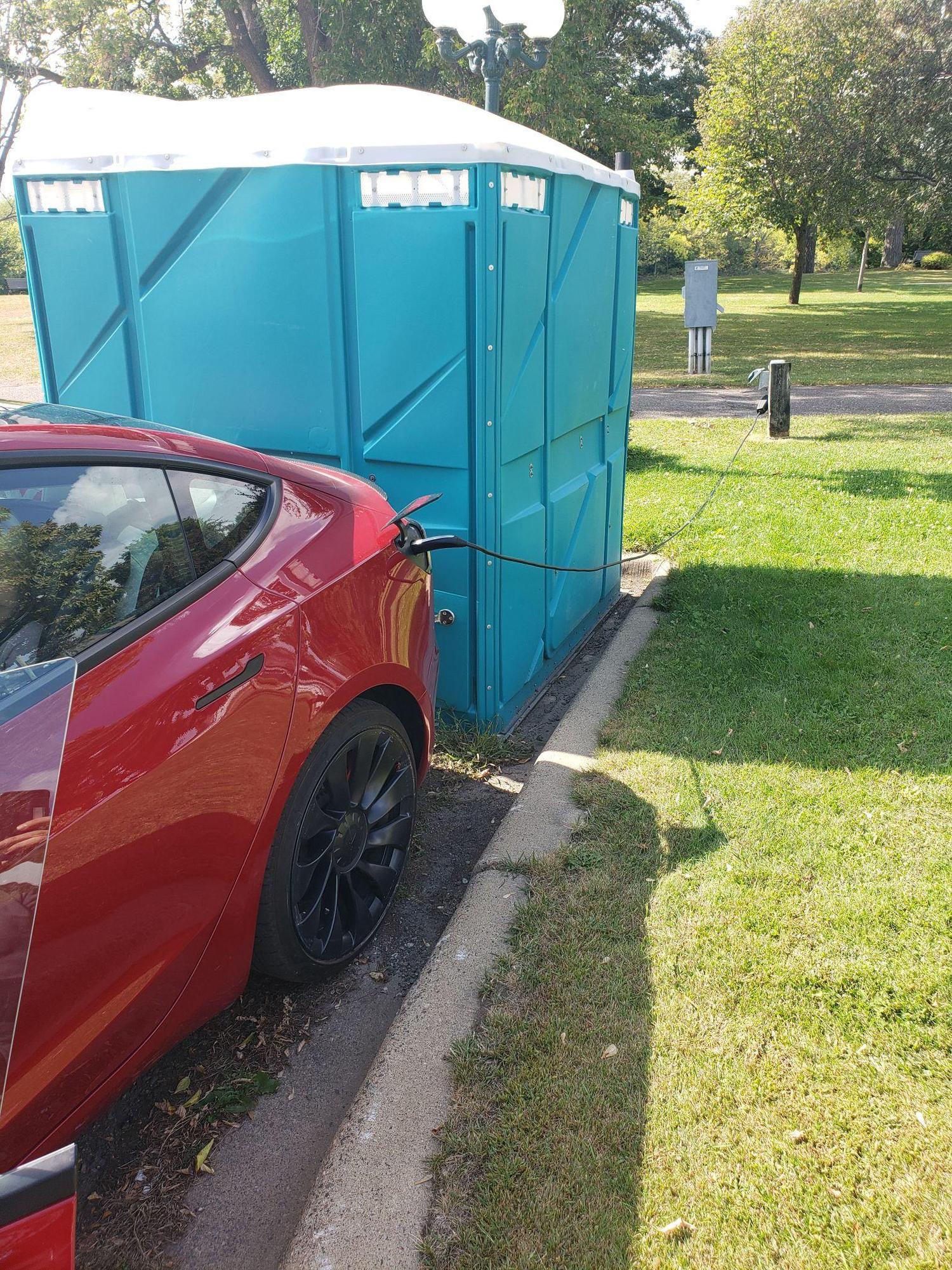 Maple Island Park Little Falls Little Falls, MN EV Station