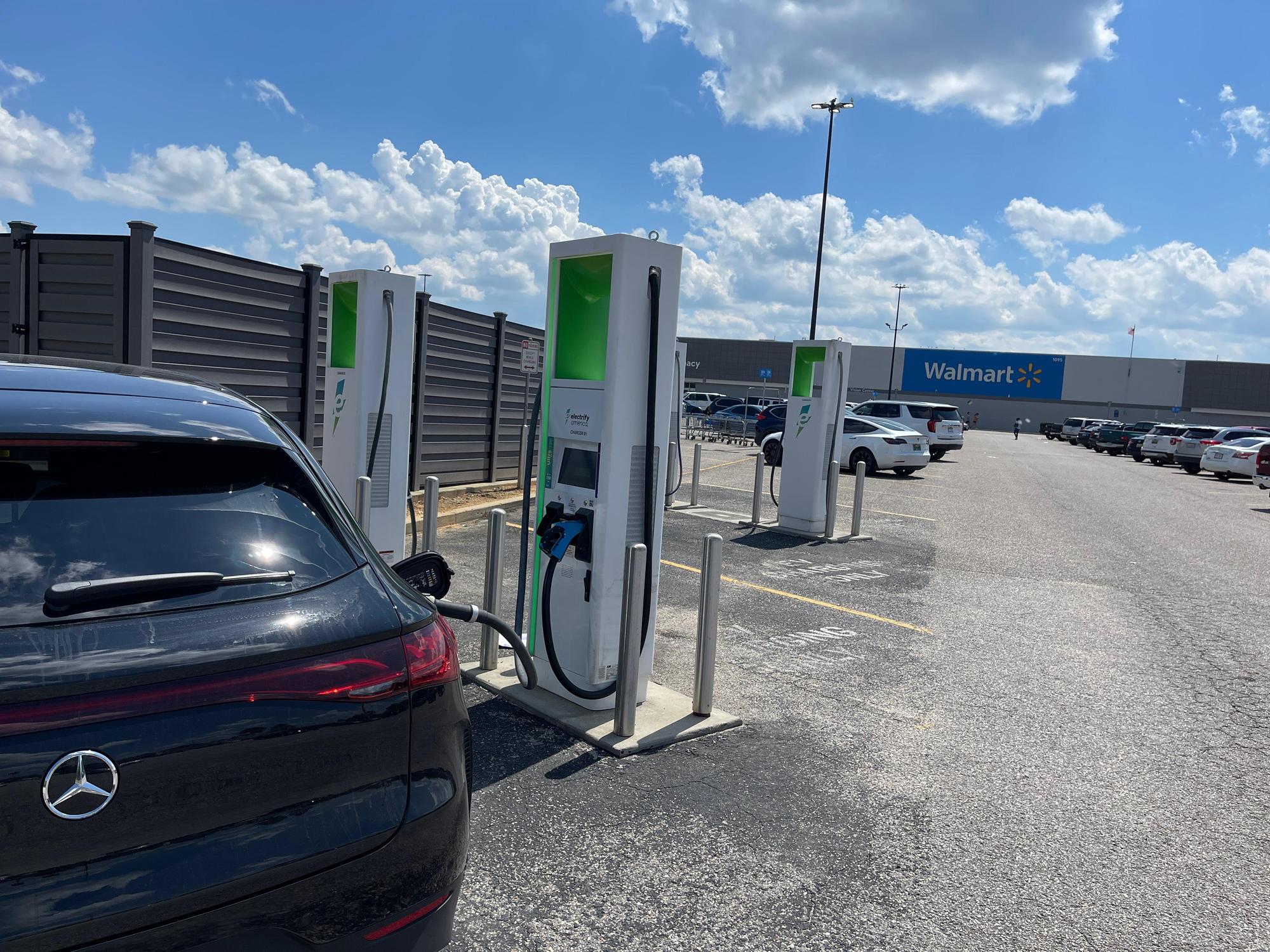 Walmart Saraland, AL EV Station