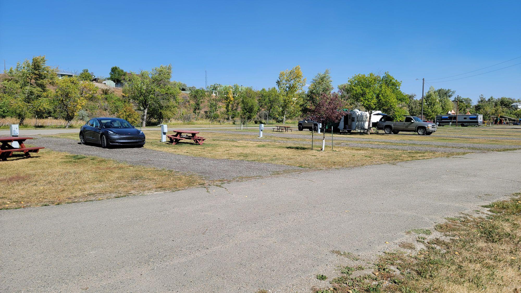 Chief Joseph Park Campground Harlowton, MT EV Station
