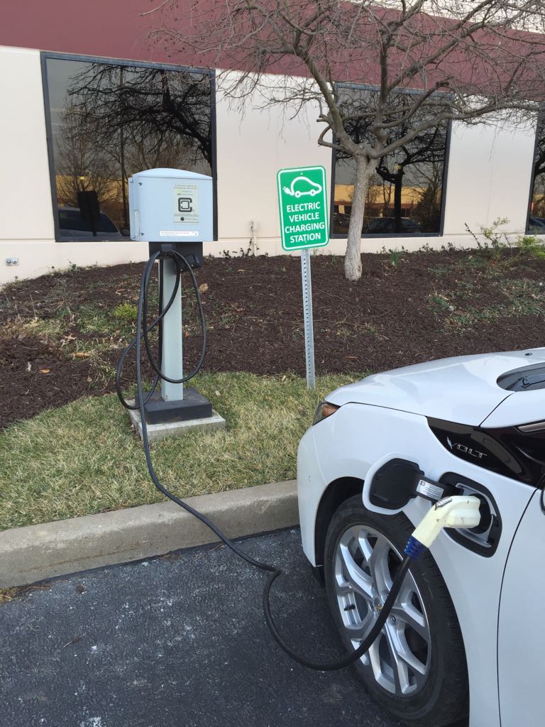 French Gerleman Parking Lot St. Louis, MO EV Station