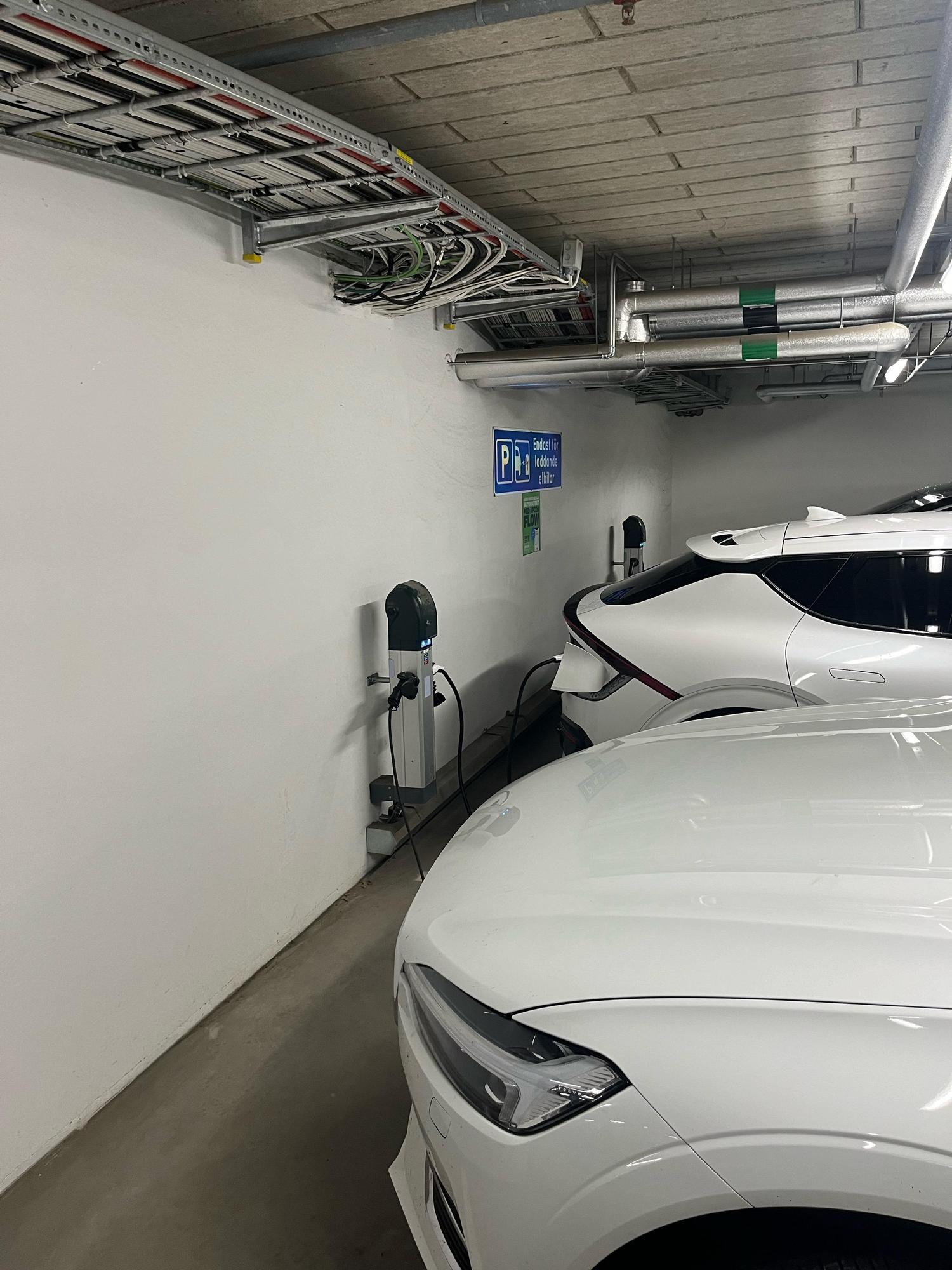Karlstad Sjukhus, Klarälvsgaraget Karlstad, Värmlands län EV Station