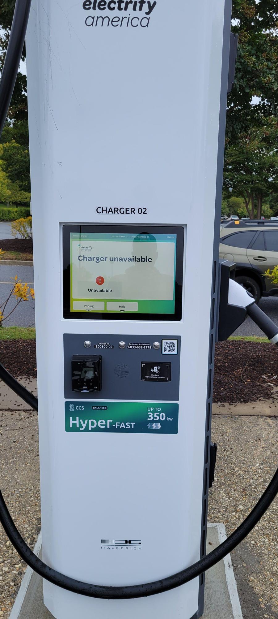 Bowie Town Center Bank of America Bowie, MD EV Station