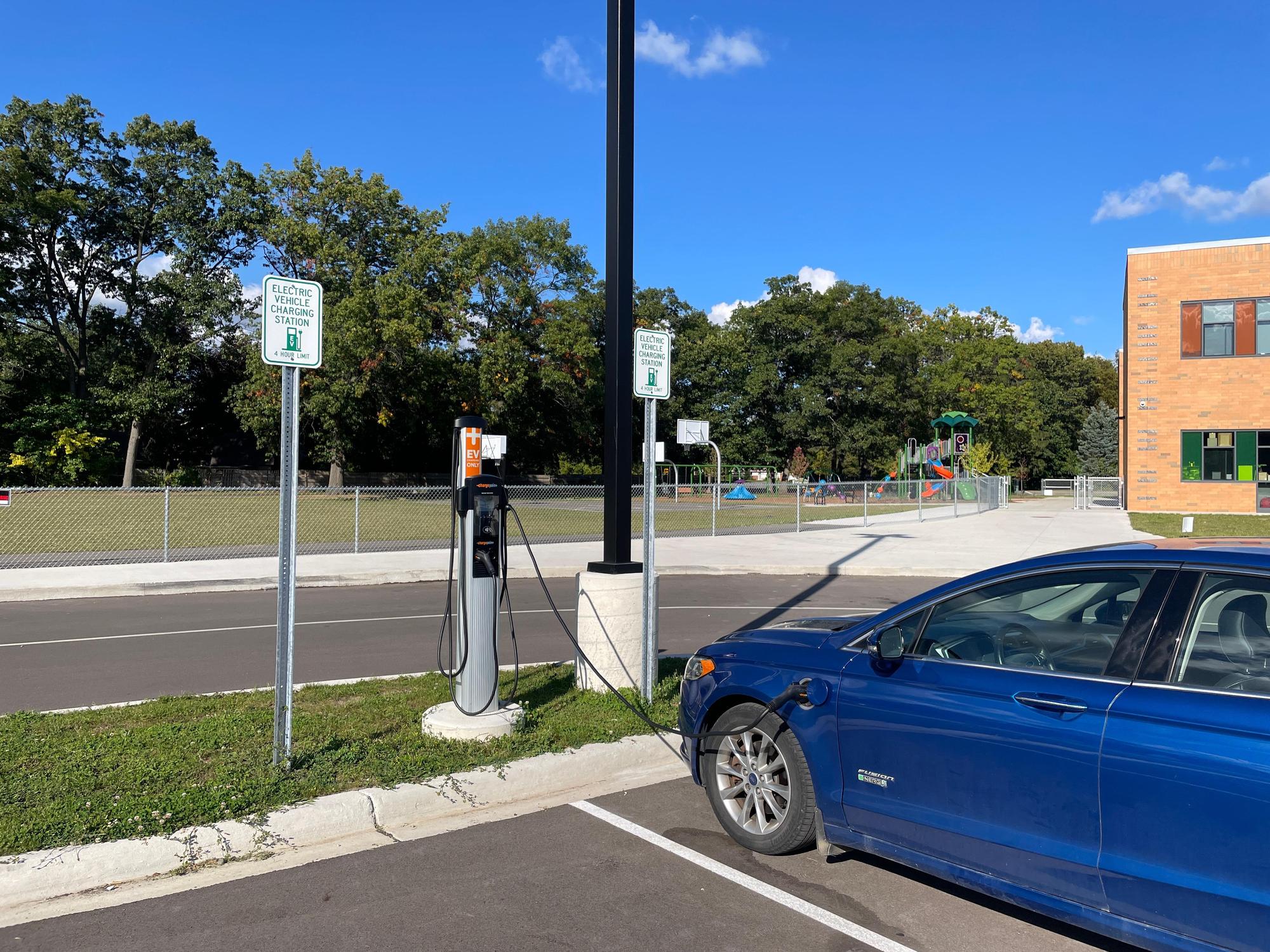 Dublin Elementary School White Lake Charter Township, MI EV Station