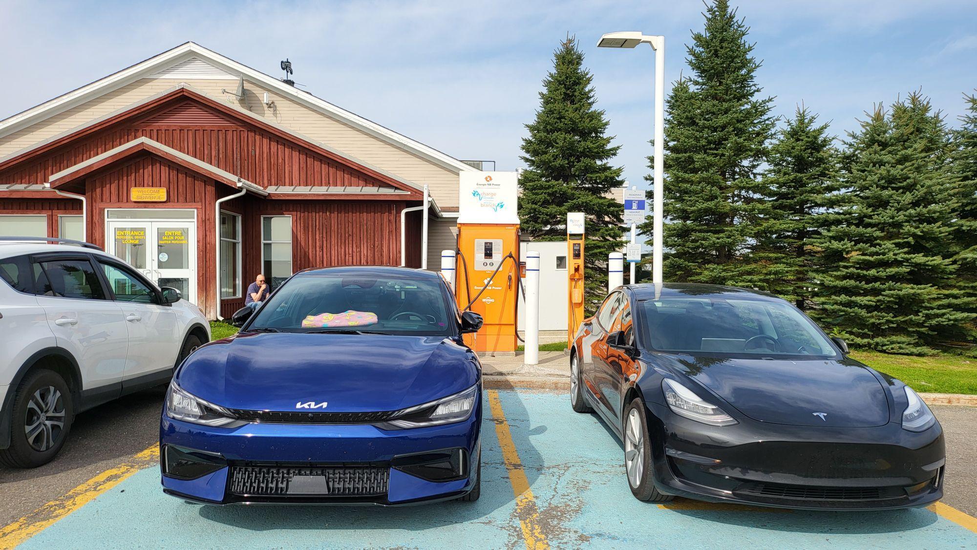 Grand Falls Irving Big Stop Grand Falls, NB EV Station