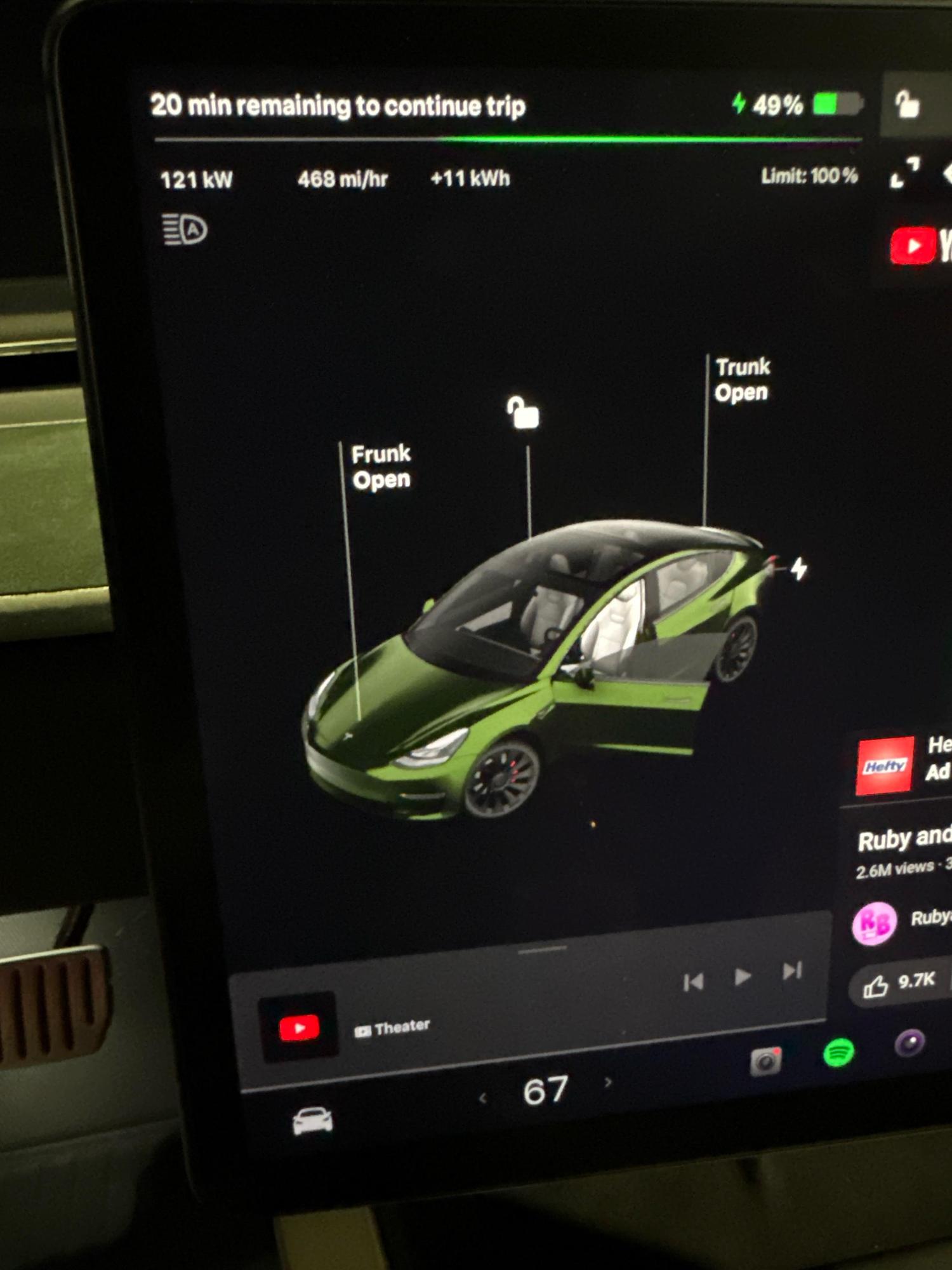 Beaver Dam Rest Stop Huck’s Service Plaza Beaver Dam, KY EV Station