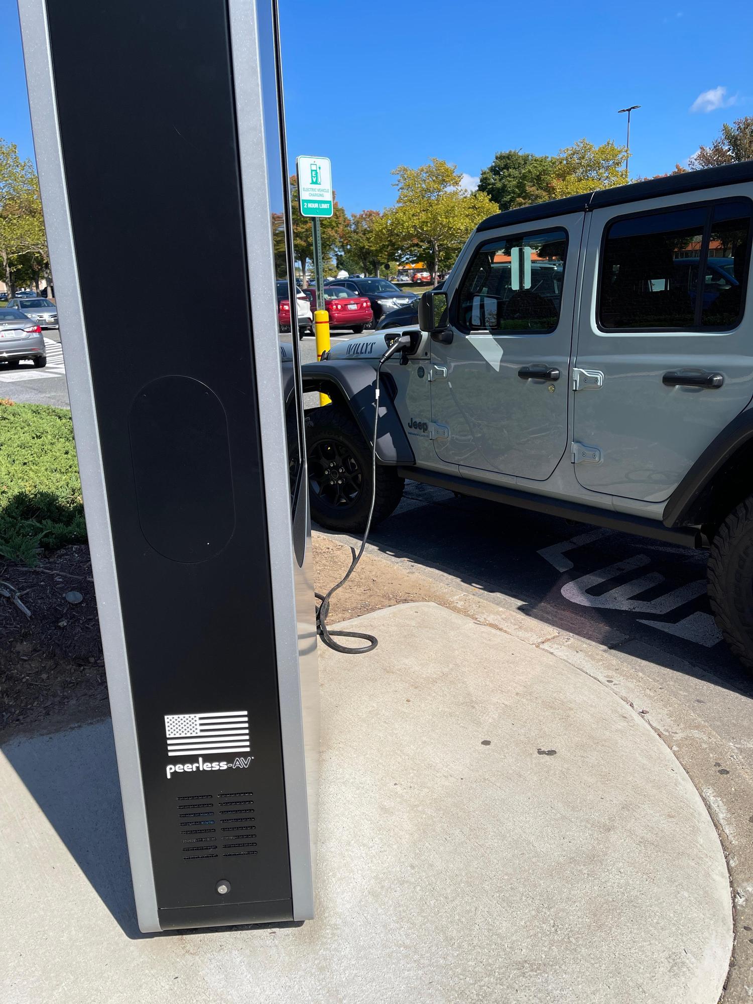 Milestone Shopping Center Kohl's Germantown, MD EV Station