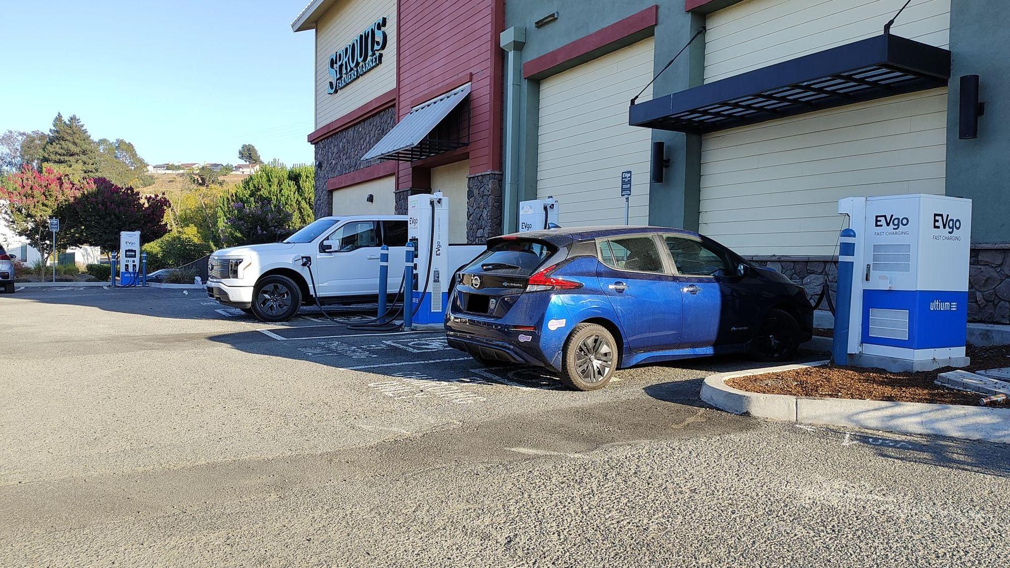 Sprouts Pinole, CA EV Station