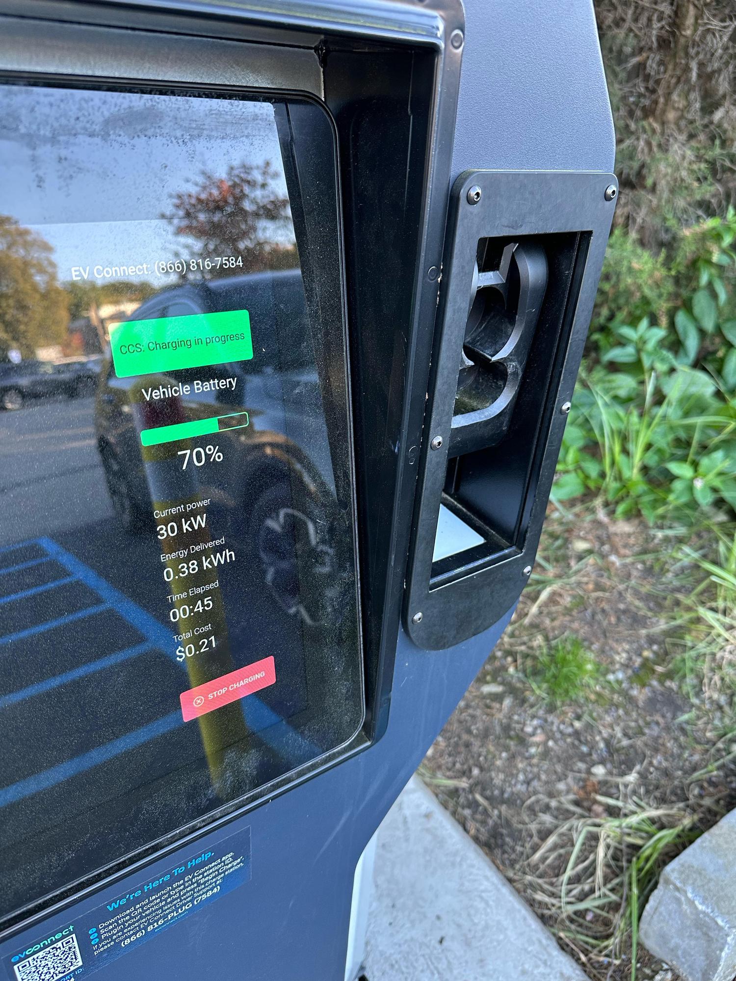 Claflin St Public Parking Lot (2) Belmont, MA EV Station