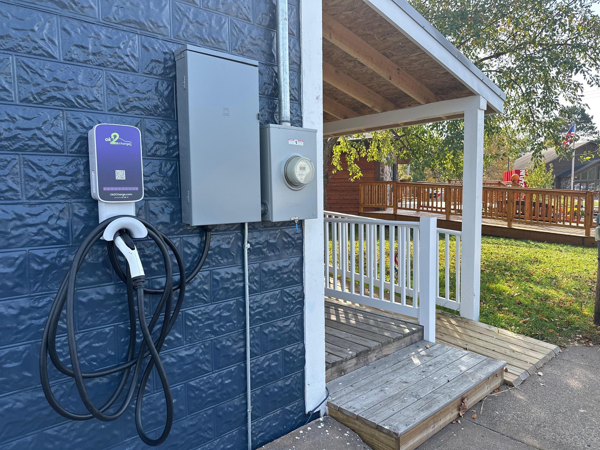 North Country Vacation Rentals Cable, WI EV Station