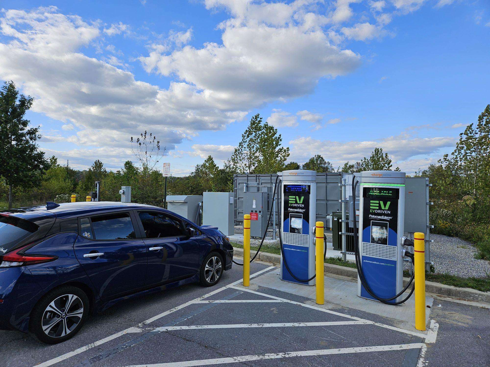 Myersville Park and Ride Myersville, MD EV Station