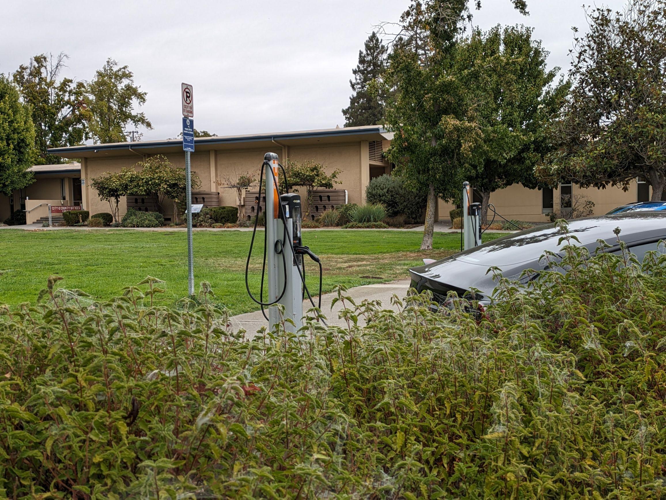 Petaluma City Hall Petaluma, CA EV Station
