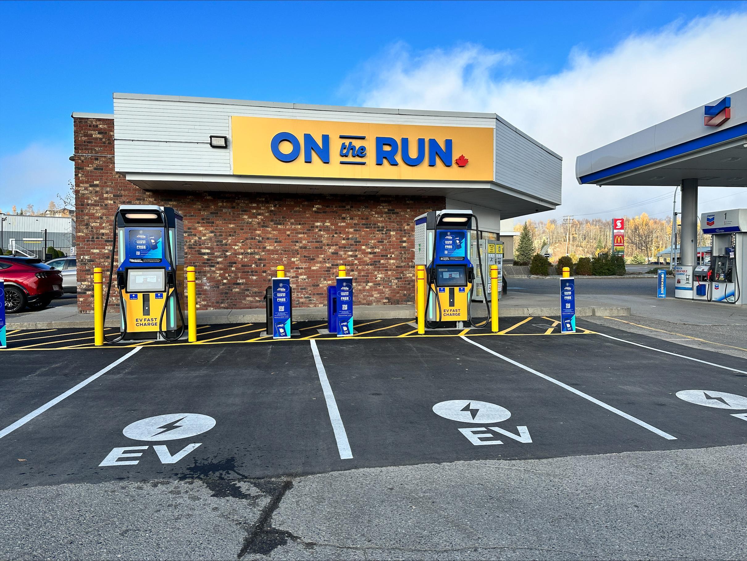 On the Run Convenience Store Prince BC EV Station