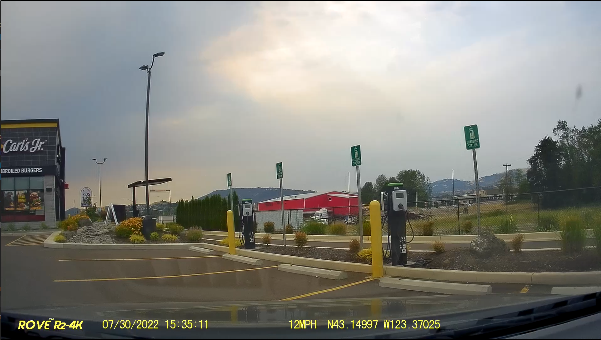 Carl's Jr Roseburg, OR EV Station