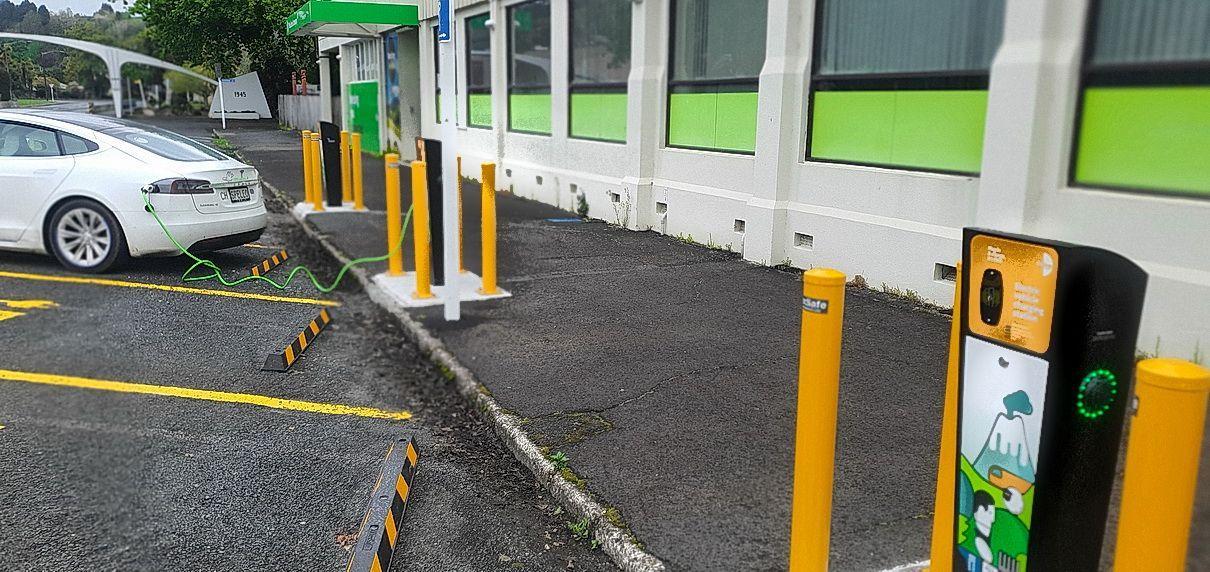 The Lines Company Te Kuiti, Waikato EV Station
