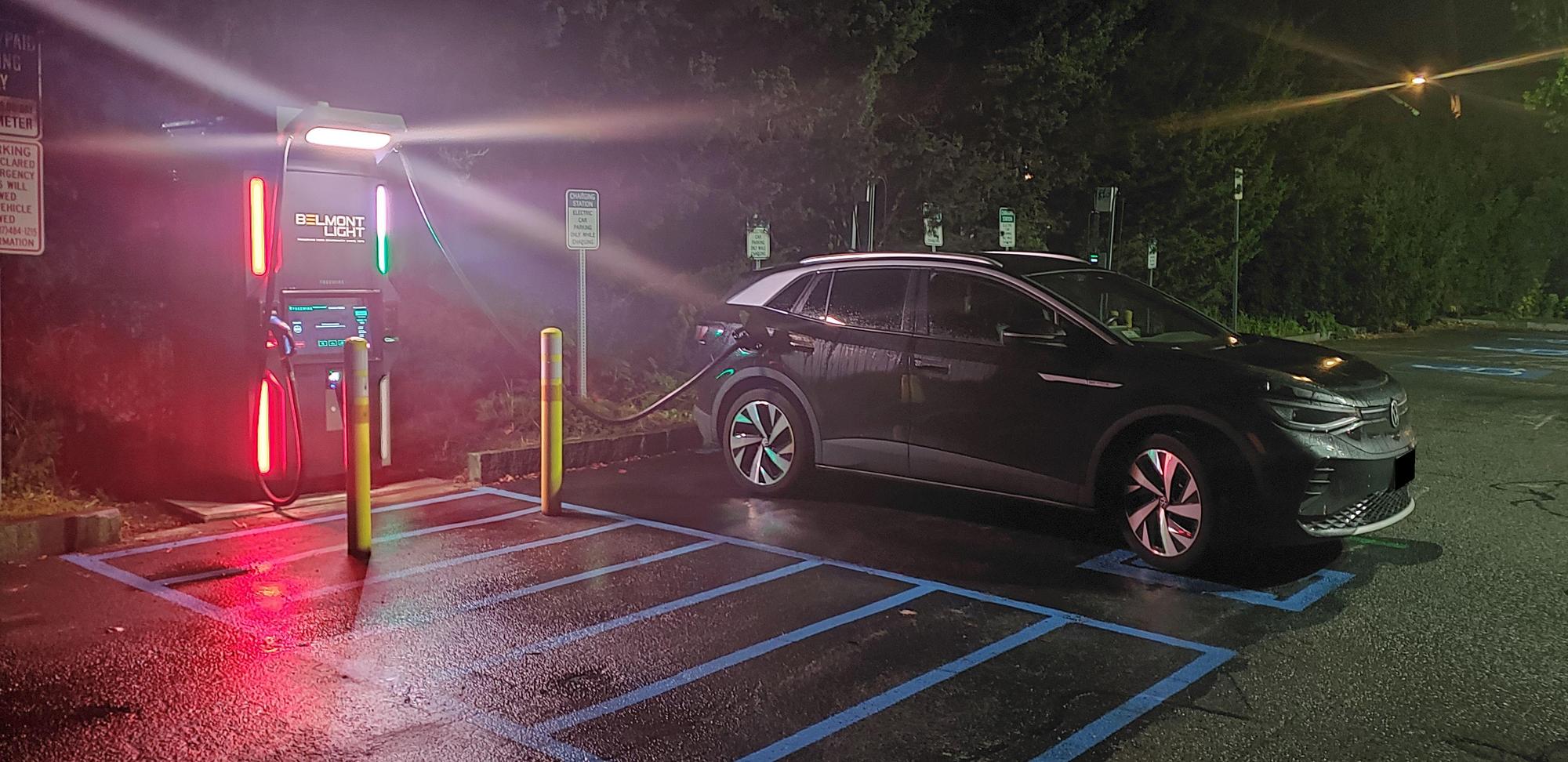 Claflin St Public Parking Lot (2) Belmont, MA EV Station