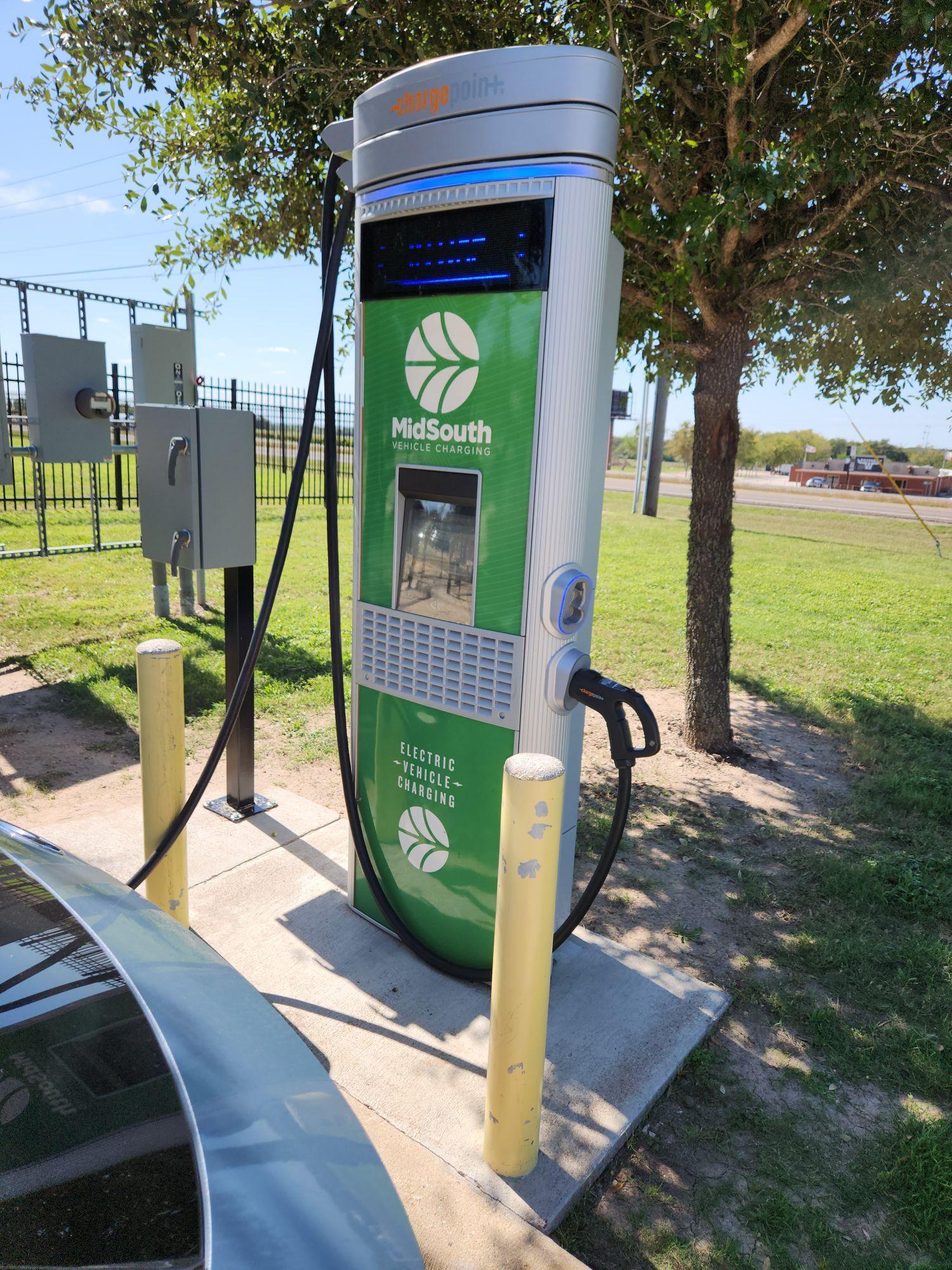 FREE MidSouth Electric Coop Navasota, TX EV Station