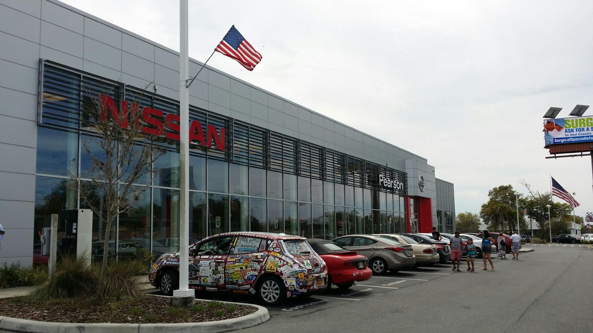 Pearson Nissan of Ocala Ocala, FL EV Station