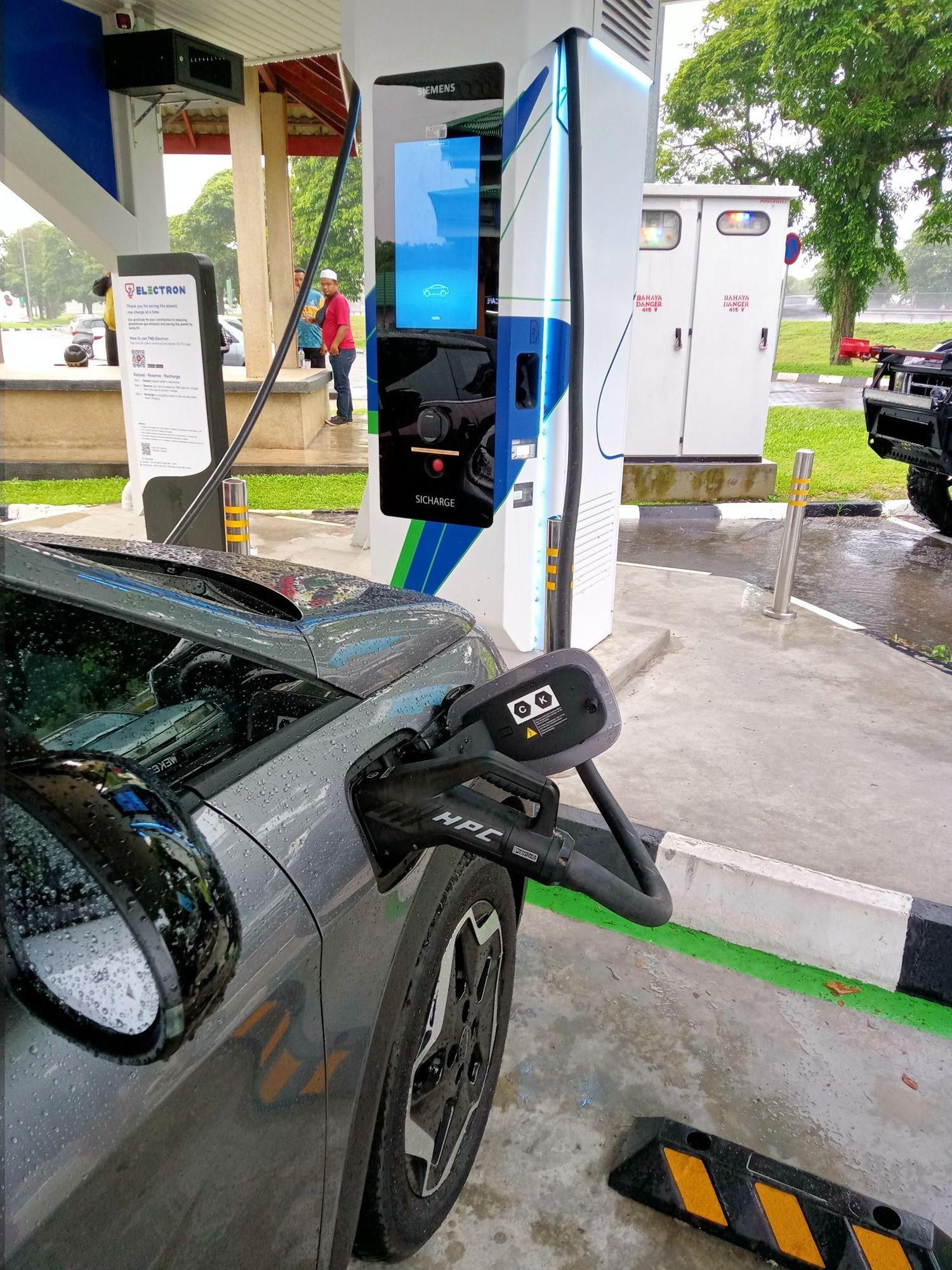 Tapah R R Tapah R&R Northbound | Tapah, Perak | EV Station