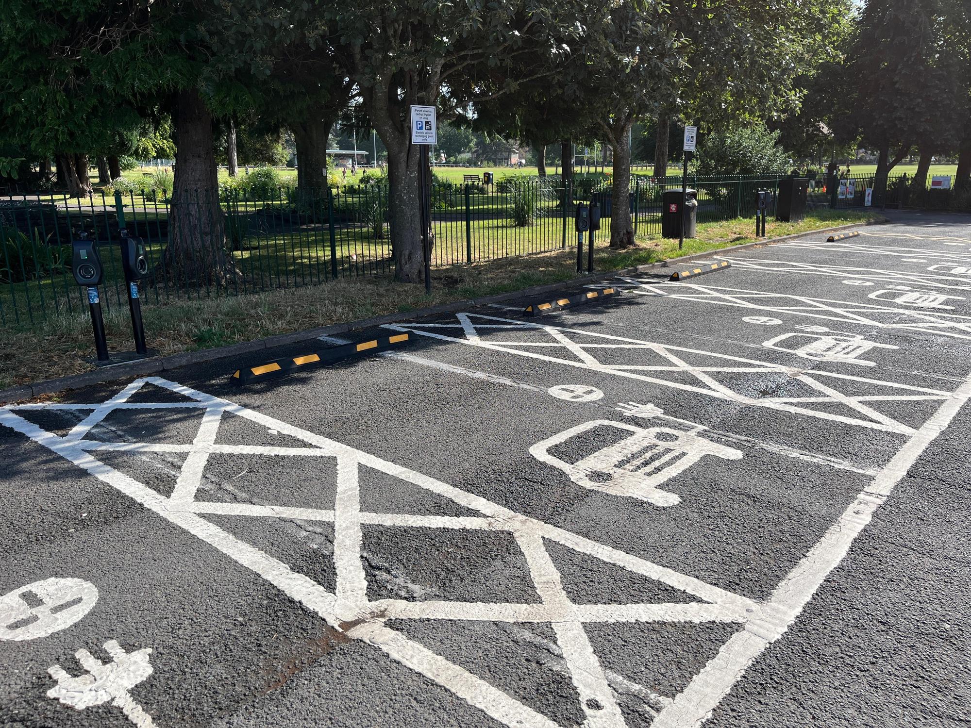 Fairfield car park Fairfield Car Park, Park Avenue, Abergavenny EV