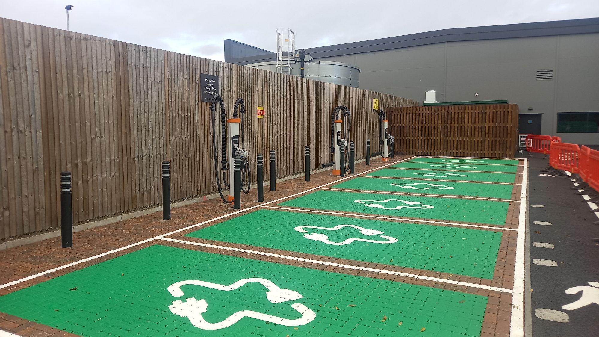 Sainsburys Ludlow Duncow Road, Rocks Green, Ludlow, SY8 2EY, UK EV