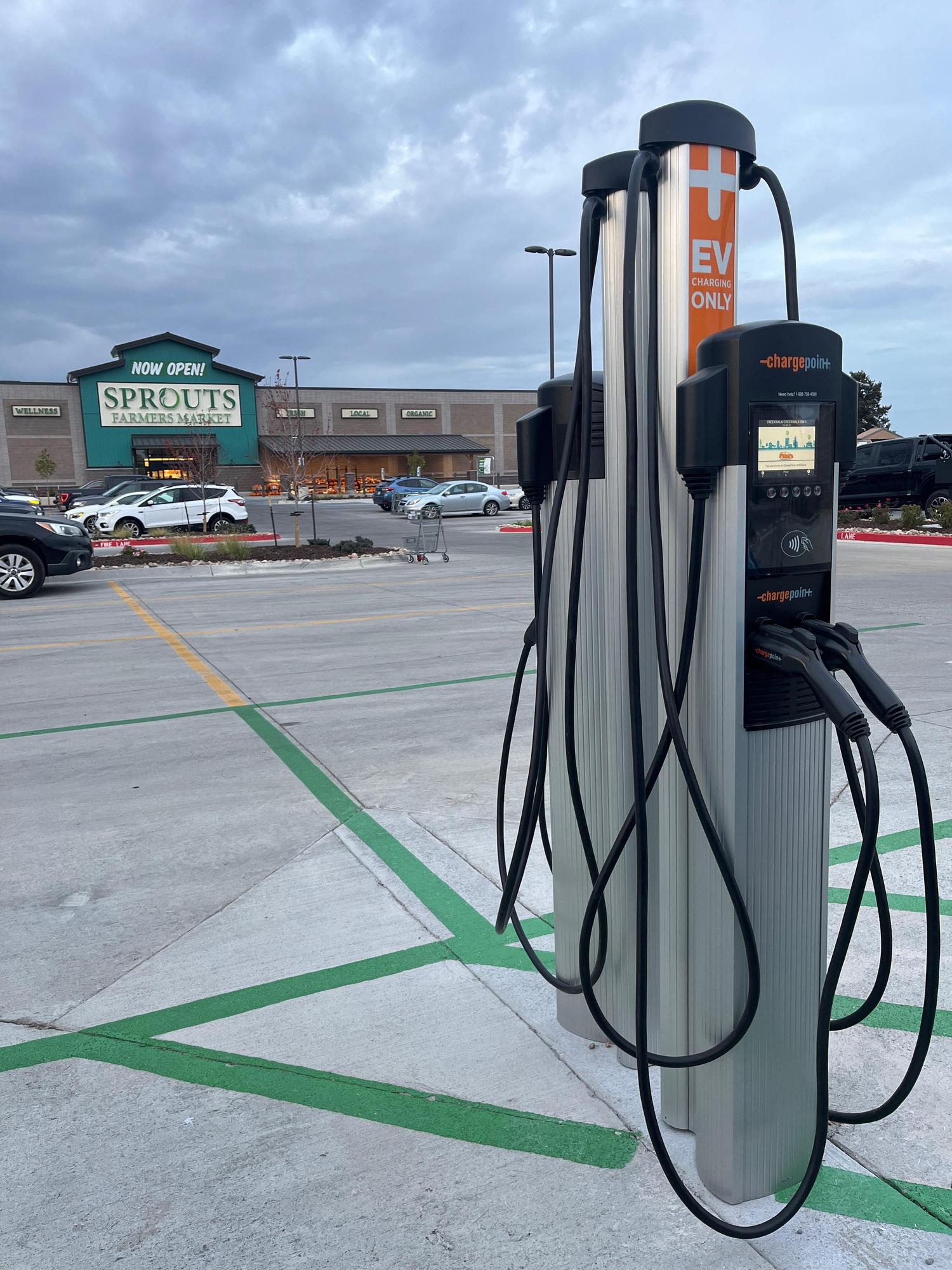 Sprouts Farmers Market Colorado Springs, CO EV Station