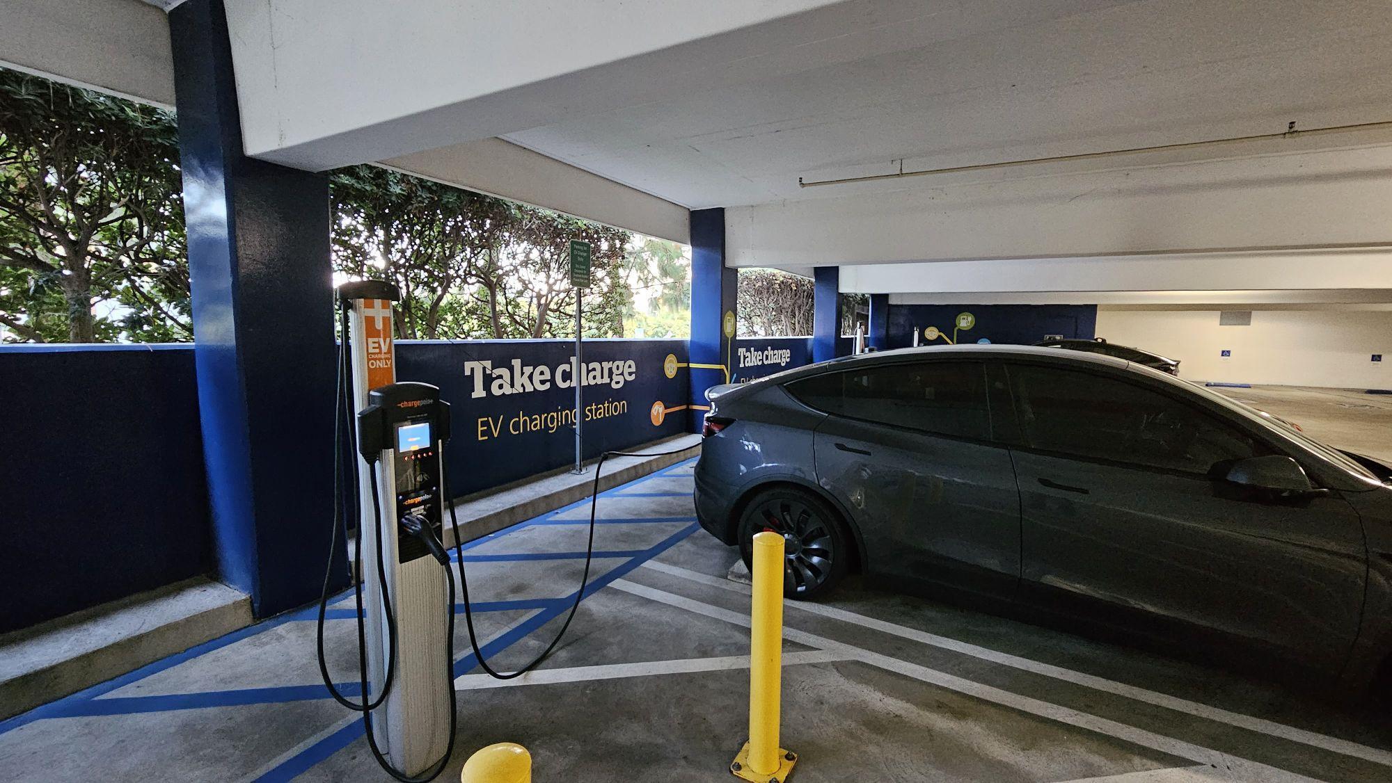 2130 Main St Garage Irvine, CA EV Station