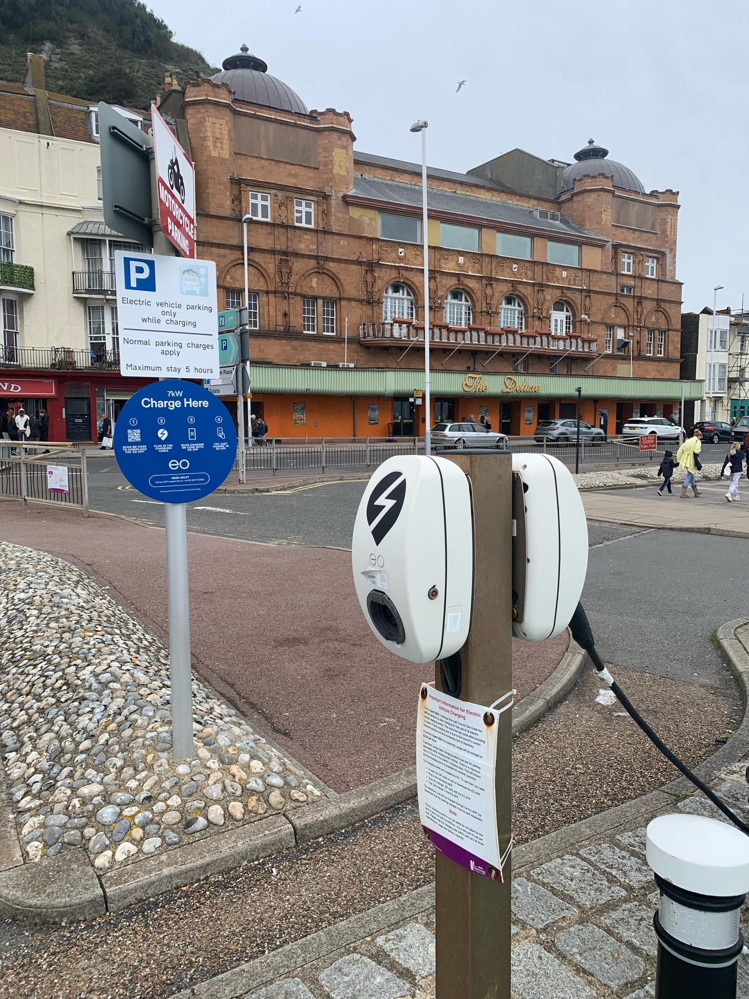 Pelham Place Car Park Hastings, England EV Station